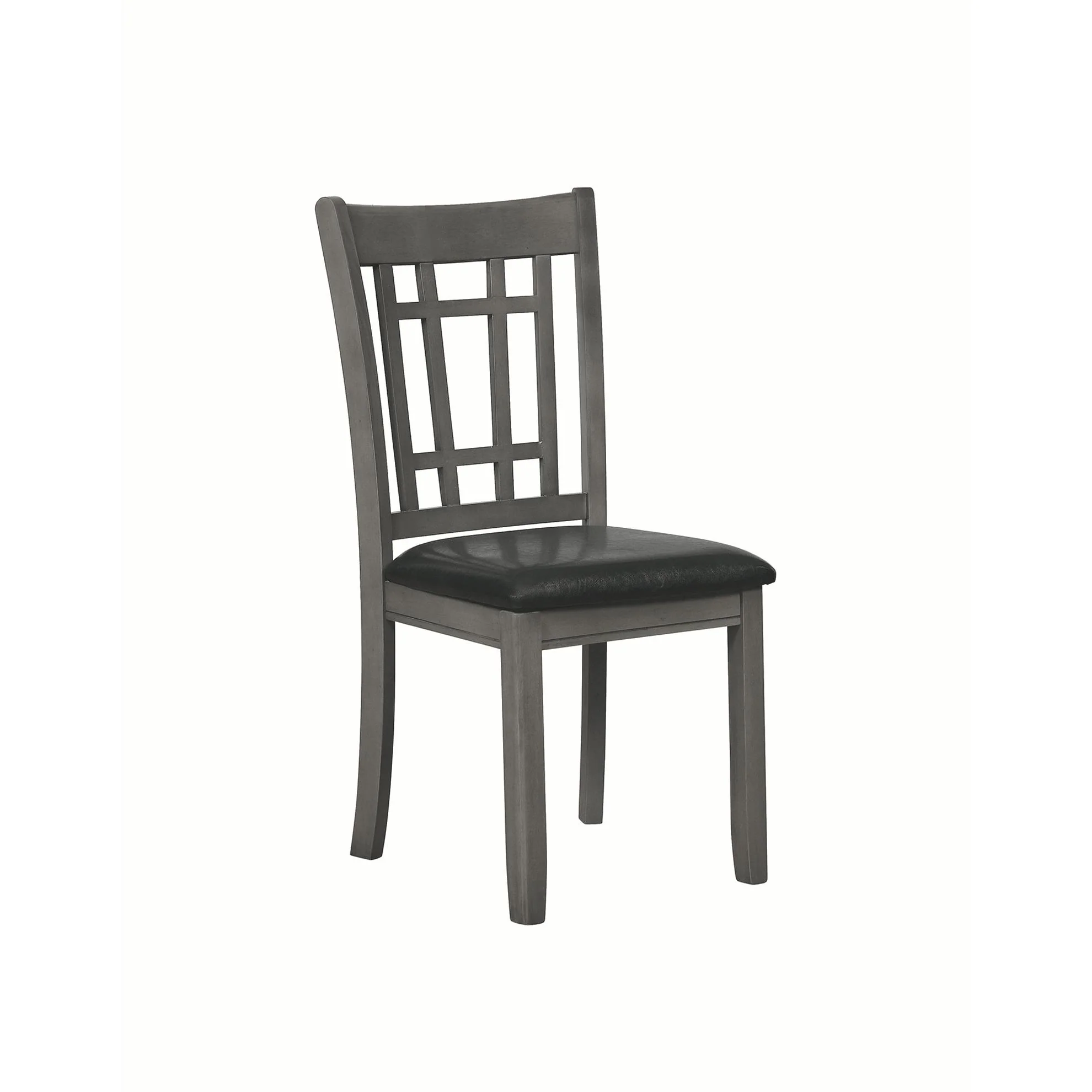 Coaster Furniture Lavon 108212 Wood Dining Side Chair - Medium Grey (Set of 2) - Image 1