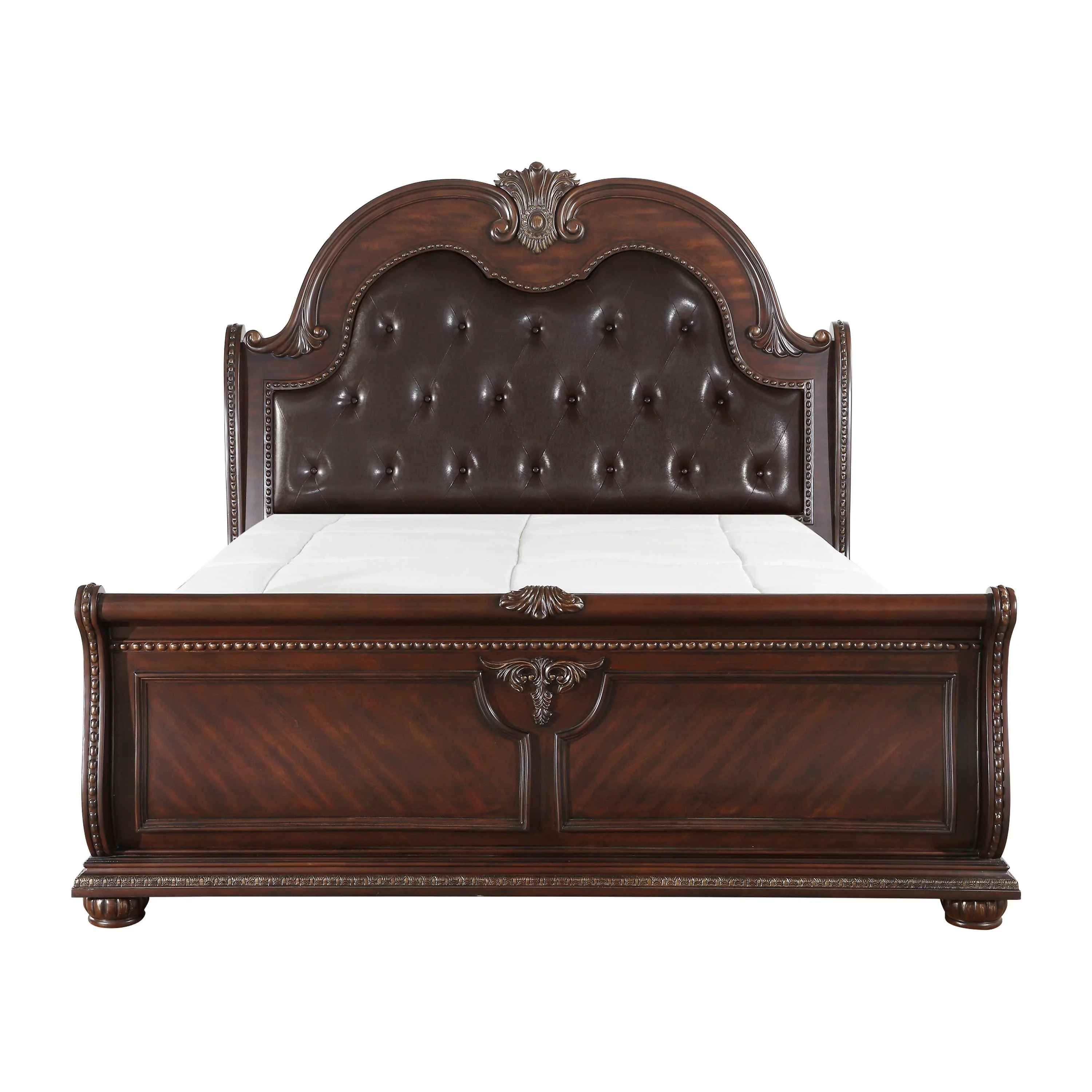 Homelegance Cavalier 1757K-1EK* Eastern King Sleigh Bed - Image 1