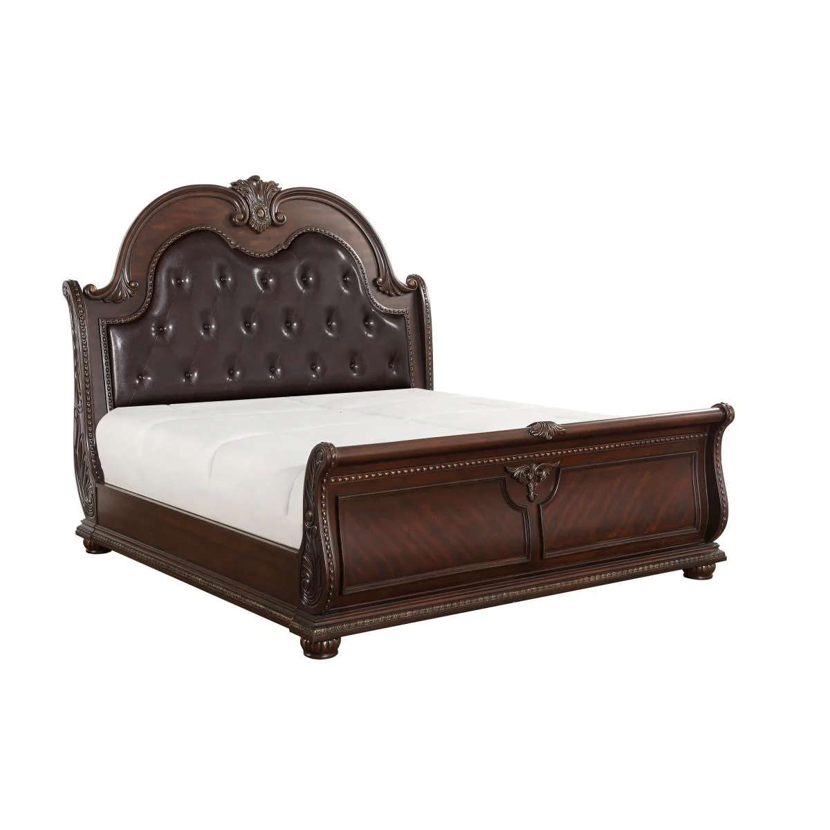 Homelegance Cavalier 1757K-1EK* Eastern King Sleigh Bed - Image 2