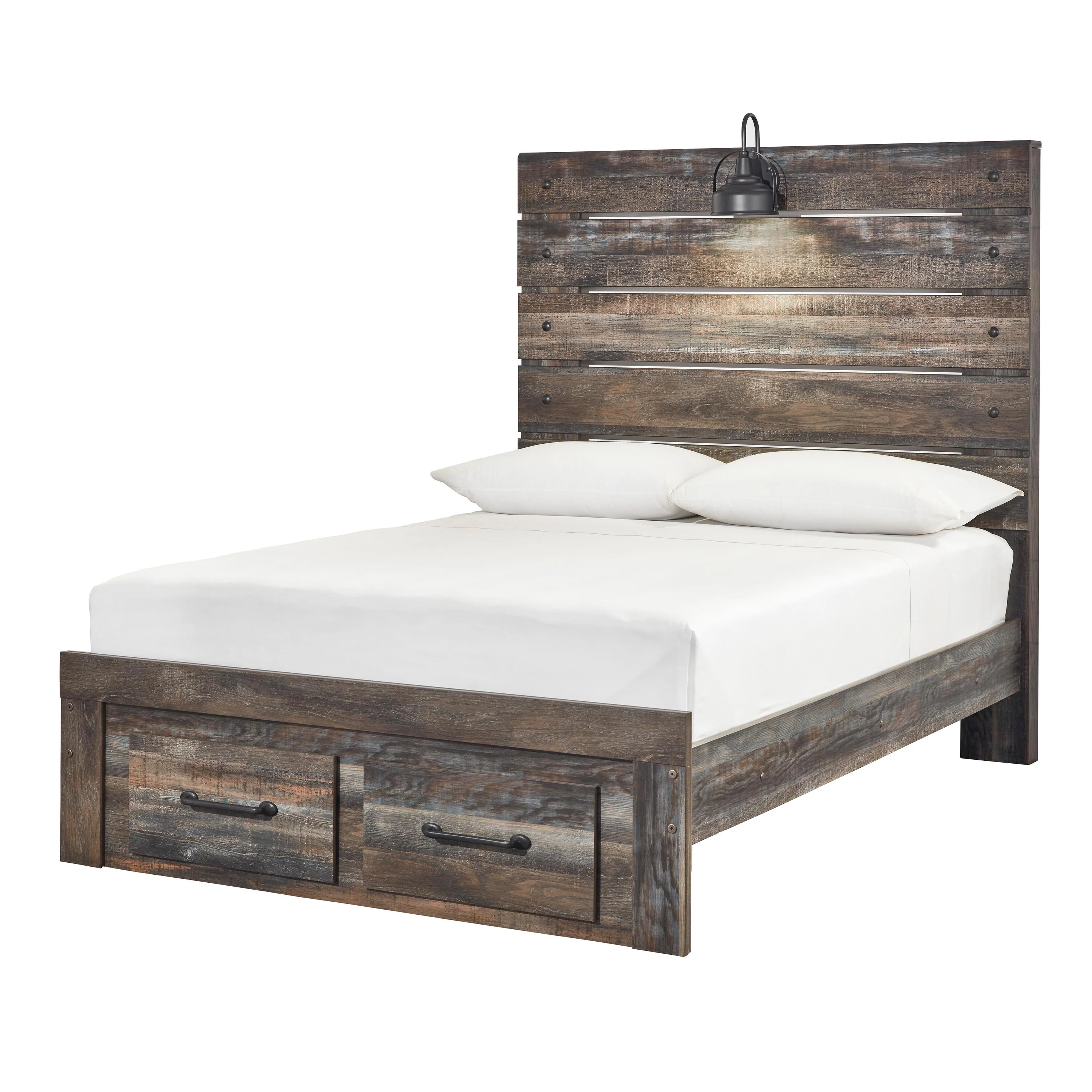 Signature Design by Ashley Drystan B211B47 Full Panel Bed with 2 Storage Drawers - Image 1