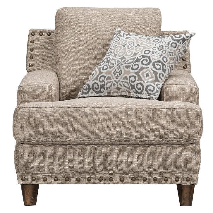 Franklin Hobbs Stationary Fabric Chair 864-88 3525-18 - Image 1