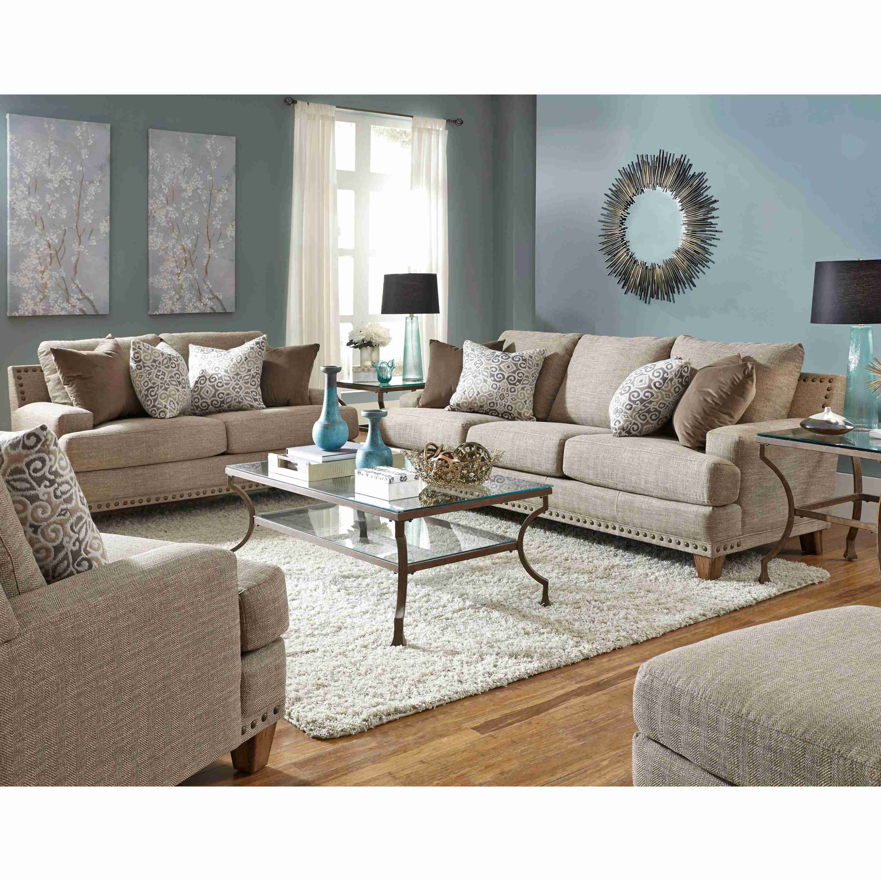 Franklin Hobbs Stationary Fabric Chair 864-88 3525-18 - Image 3