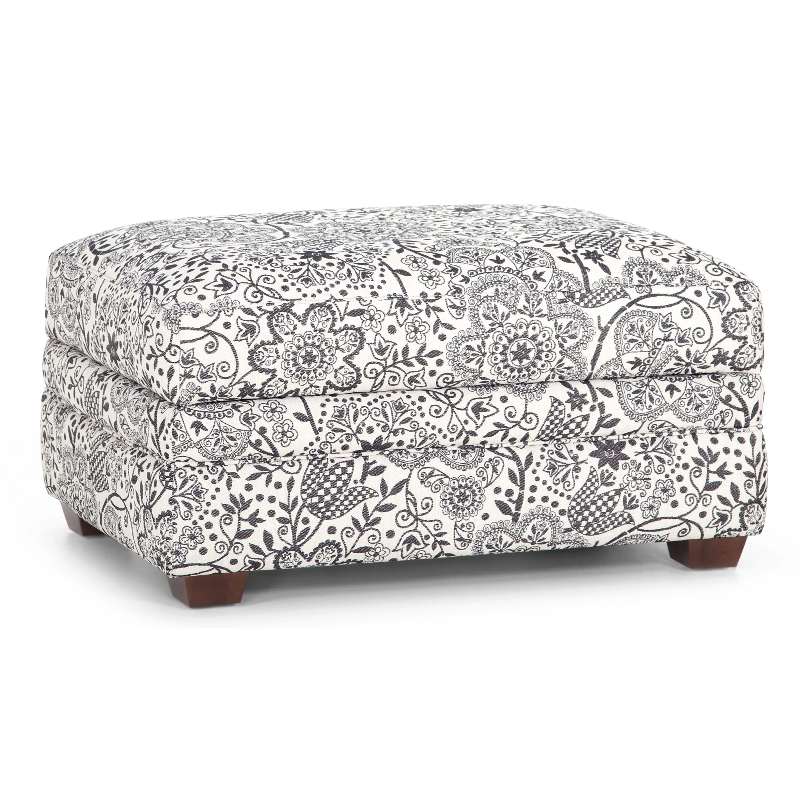 Franklin Julienne Fabric Storage Ottoman 81218-1602-04 - Image 1
