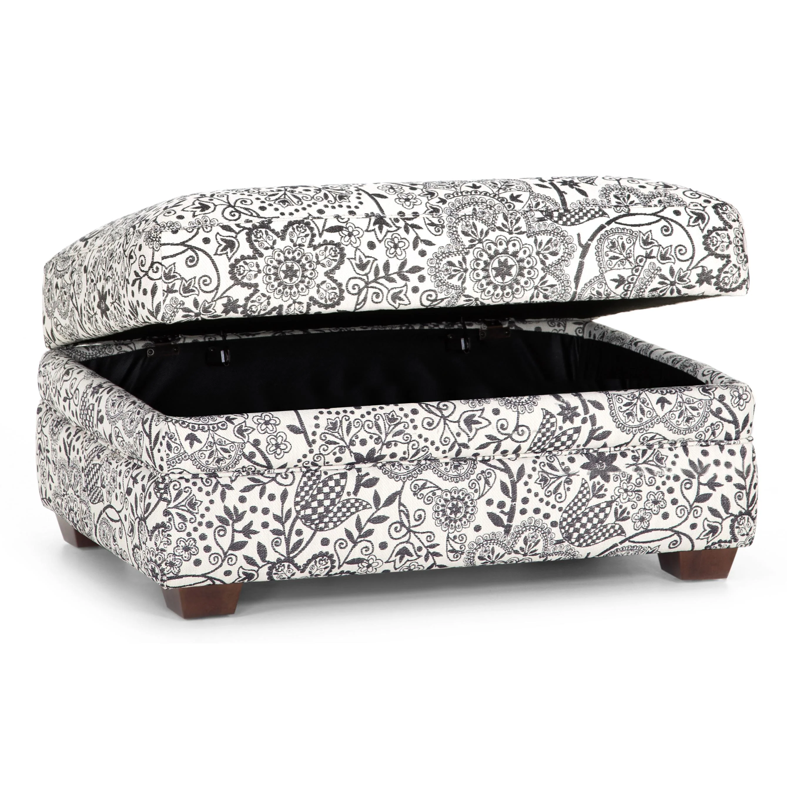 Franklin Julienne Fabric Storage Ottoman 81218-1602-04 - Image 2