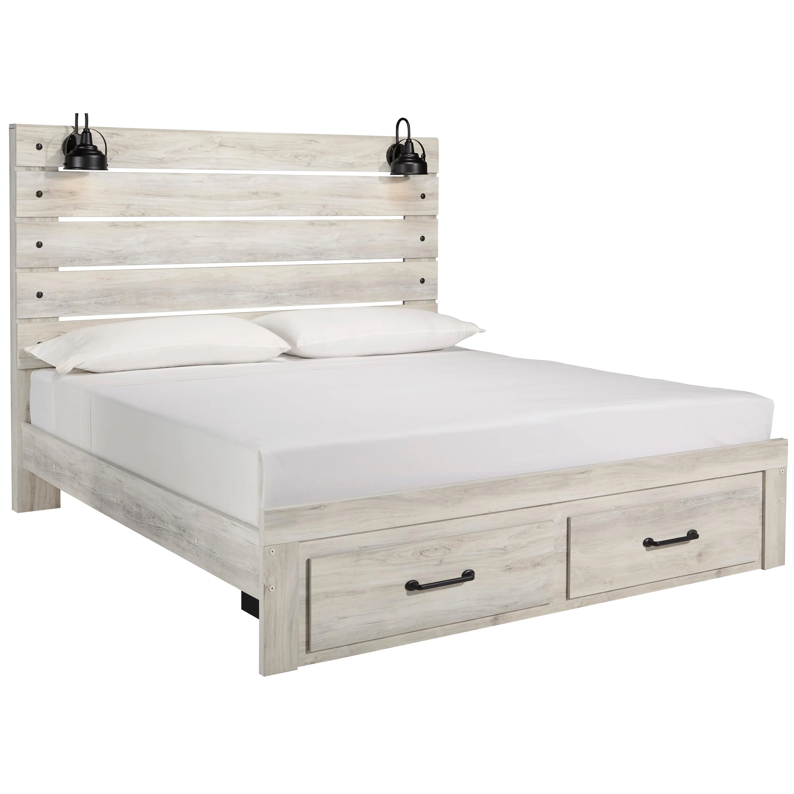 Signature Design by Ashley Cambeck King Panel Bed with Storage B192-58/B192-56S/B192-97 - Image 1