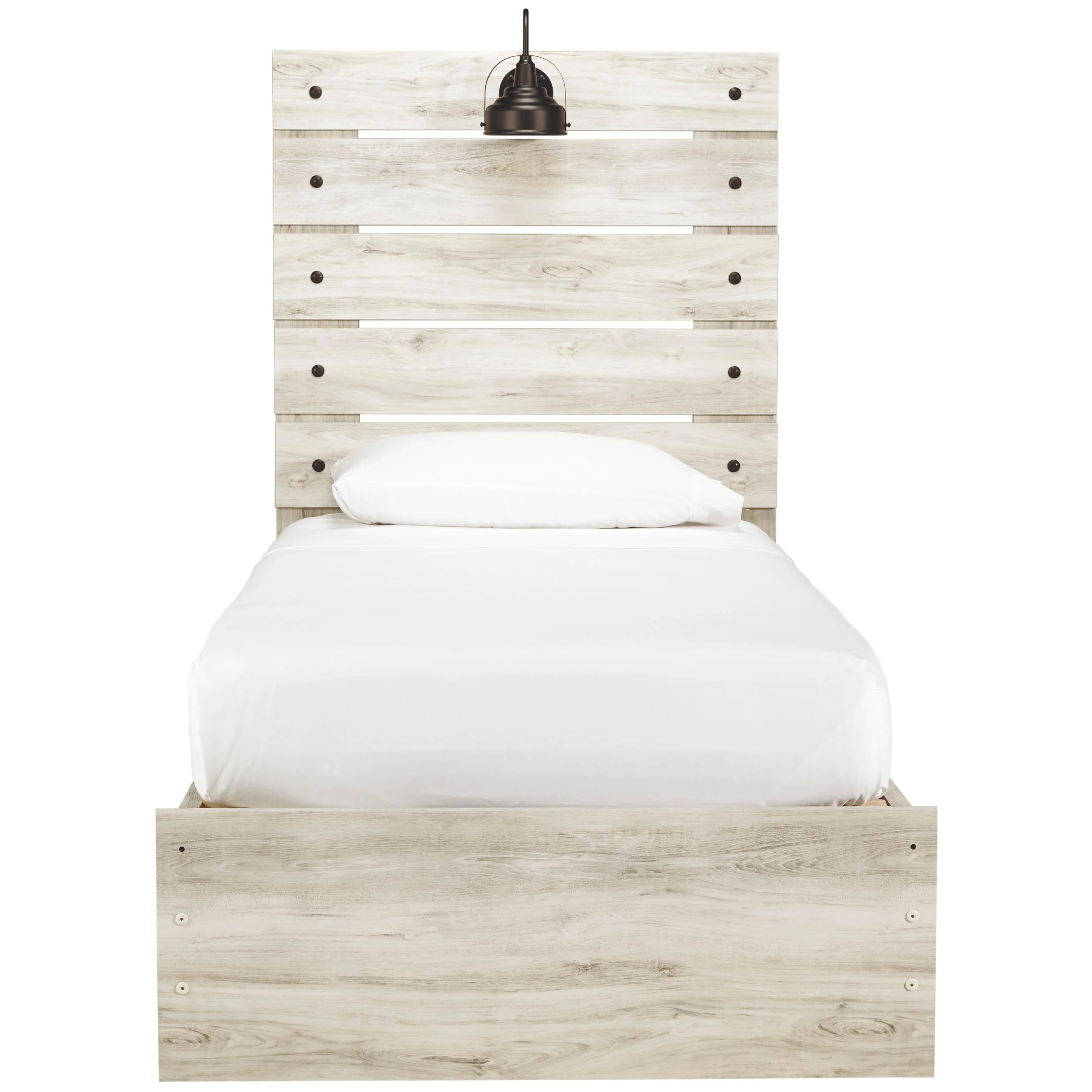 Signature Design by Ashley Cambeck B192B21 Twin Panel Bed with 4 Storage Drawers - Image 3
