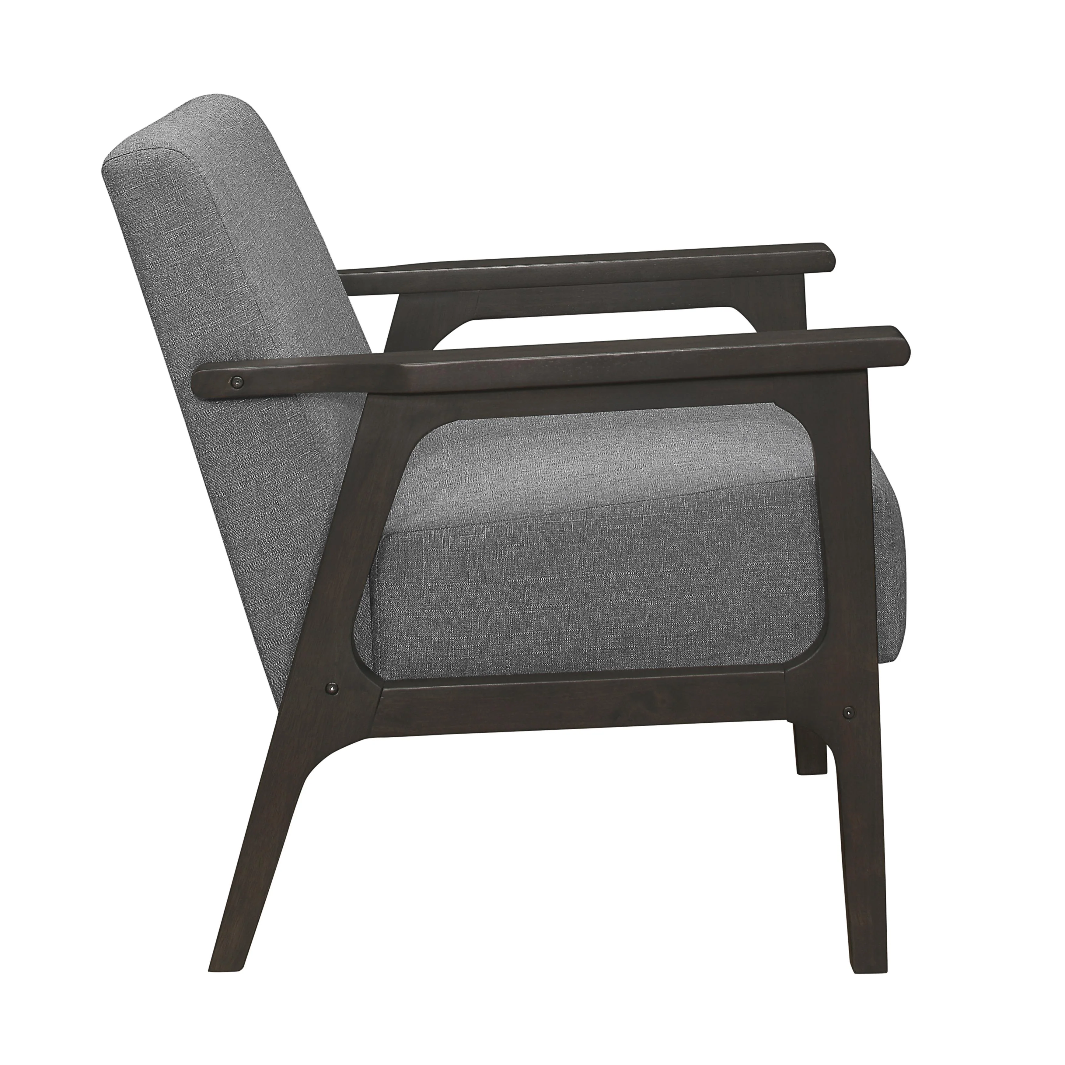 Homelegance Ocala Stationary Fabric Accent Chair 1103GY-1 - Image 3