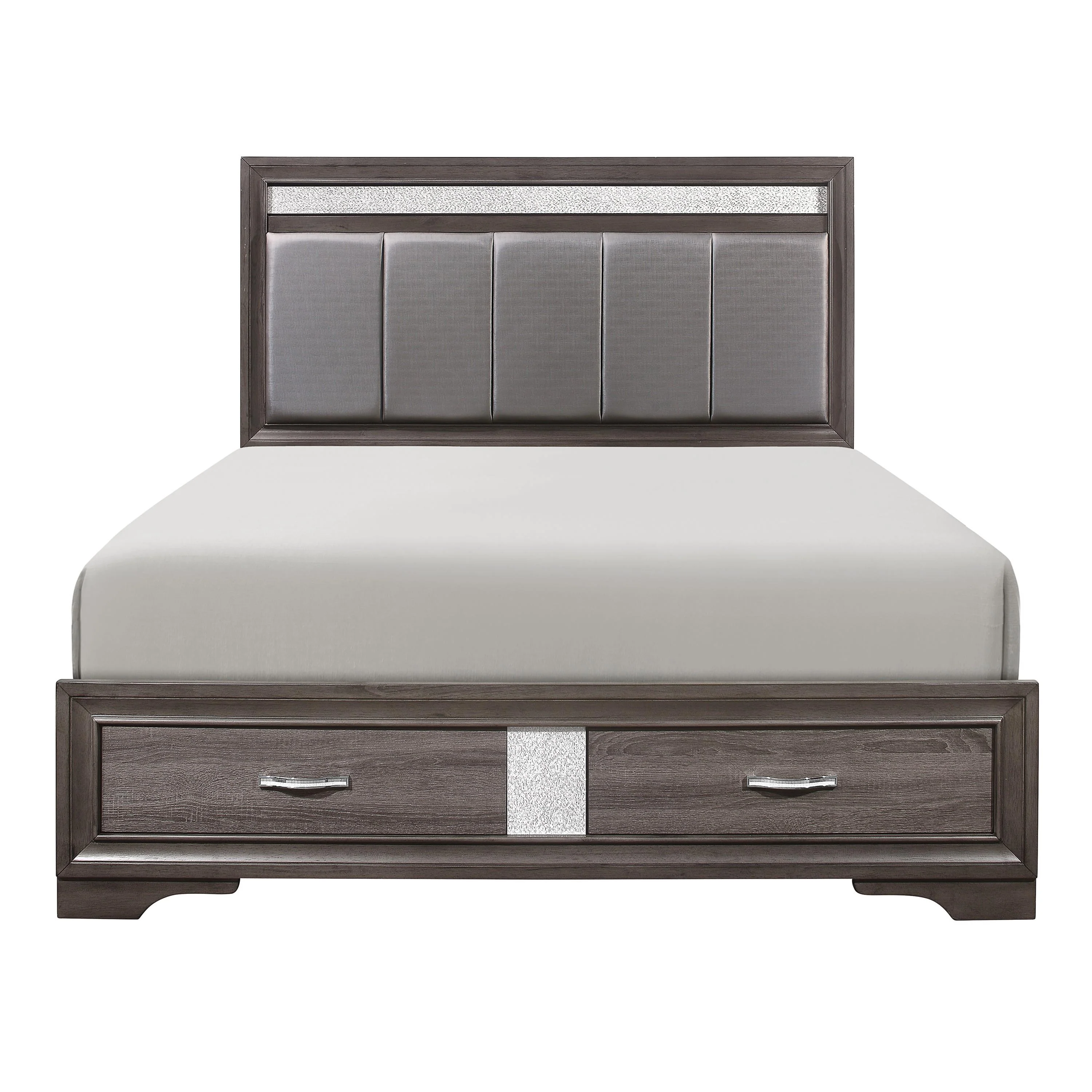 Homelegance Luster 1505K-1CK* California King Platform Bed with Footboard Storage - Image 1