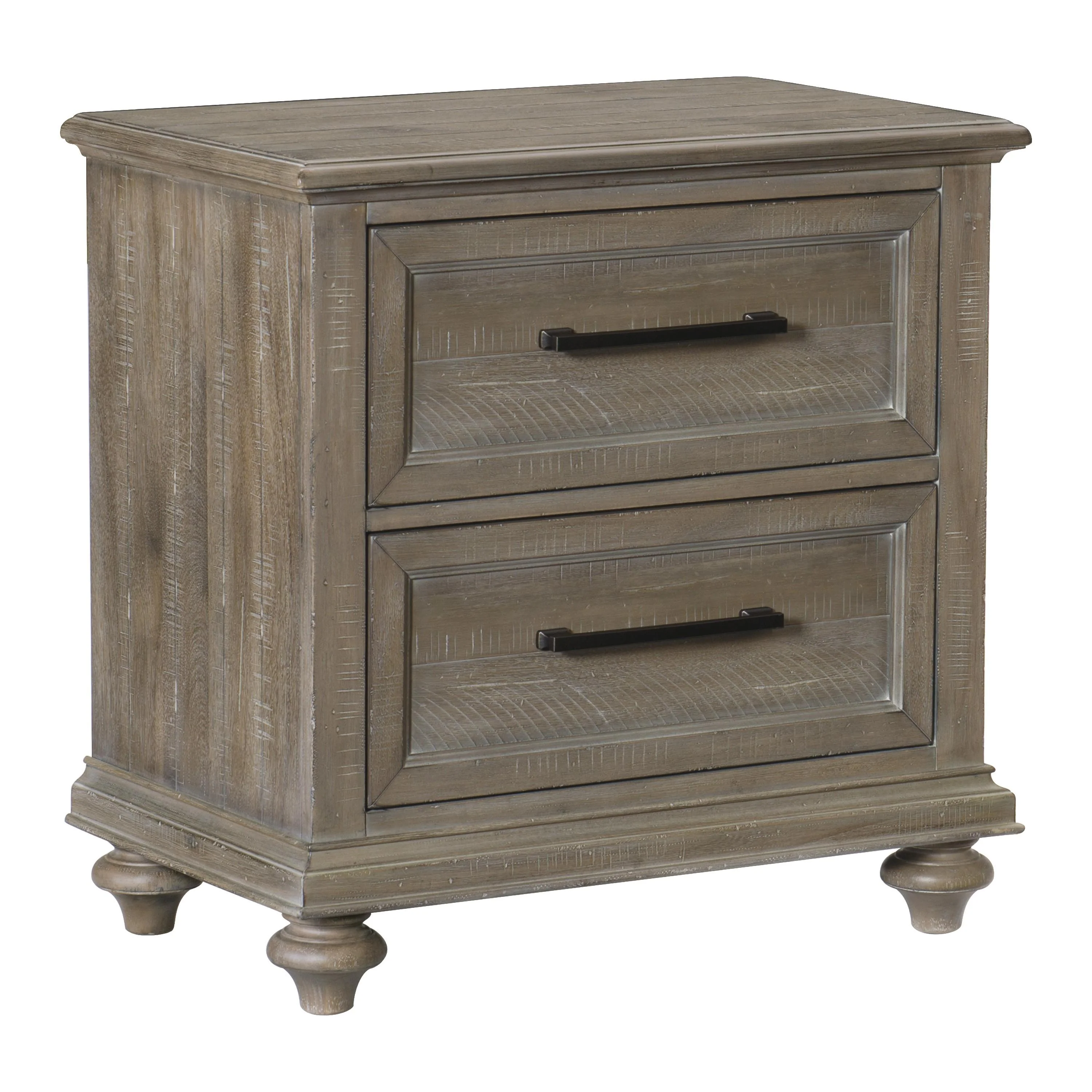 Homelegance Cardano 2-Drawer Nightstand 1689BR-4 - Image 2
