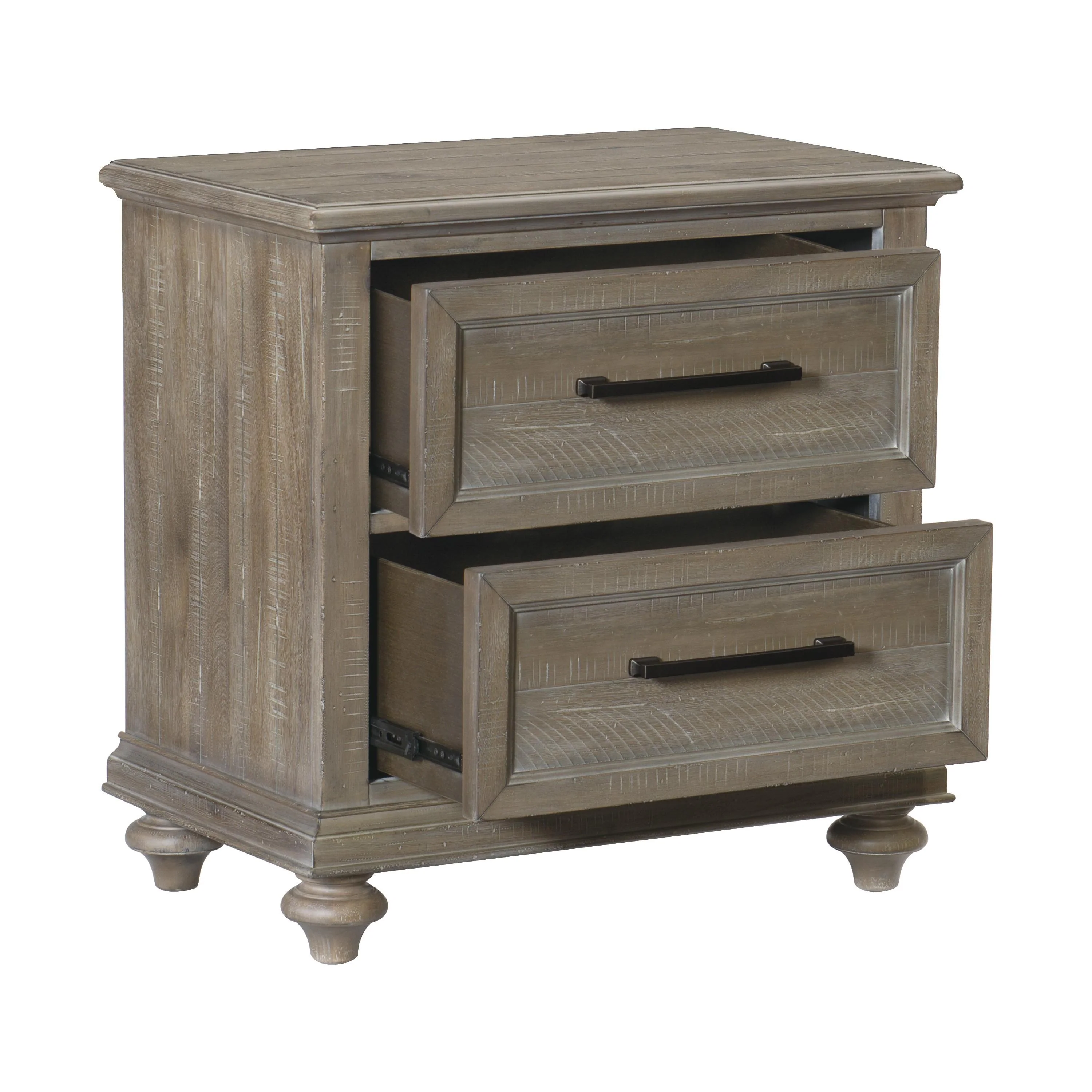 Homelegance Cardano 2-Drawer Nightstand 1689BR-4 - Image 3