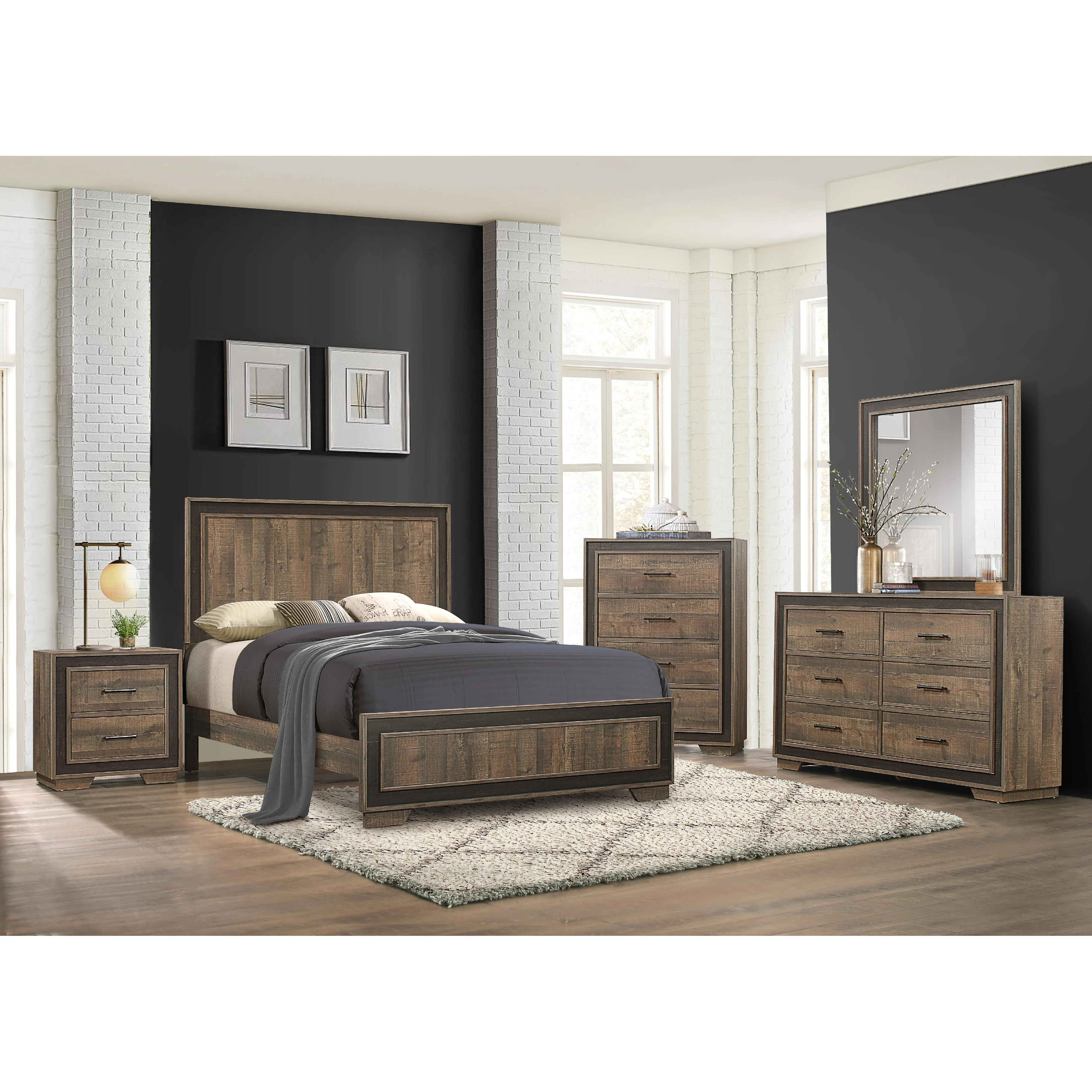 Homelegance Ellendale California King Panel Bed 1695K-1CK* - Image 3