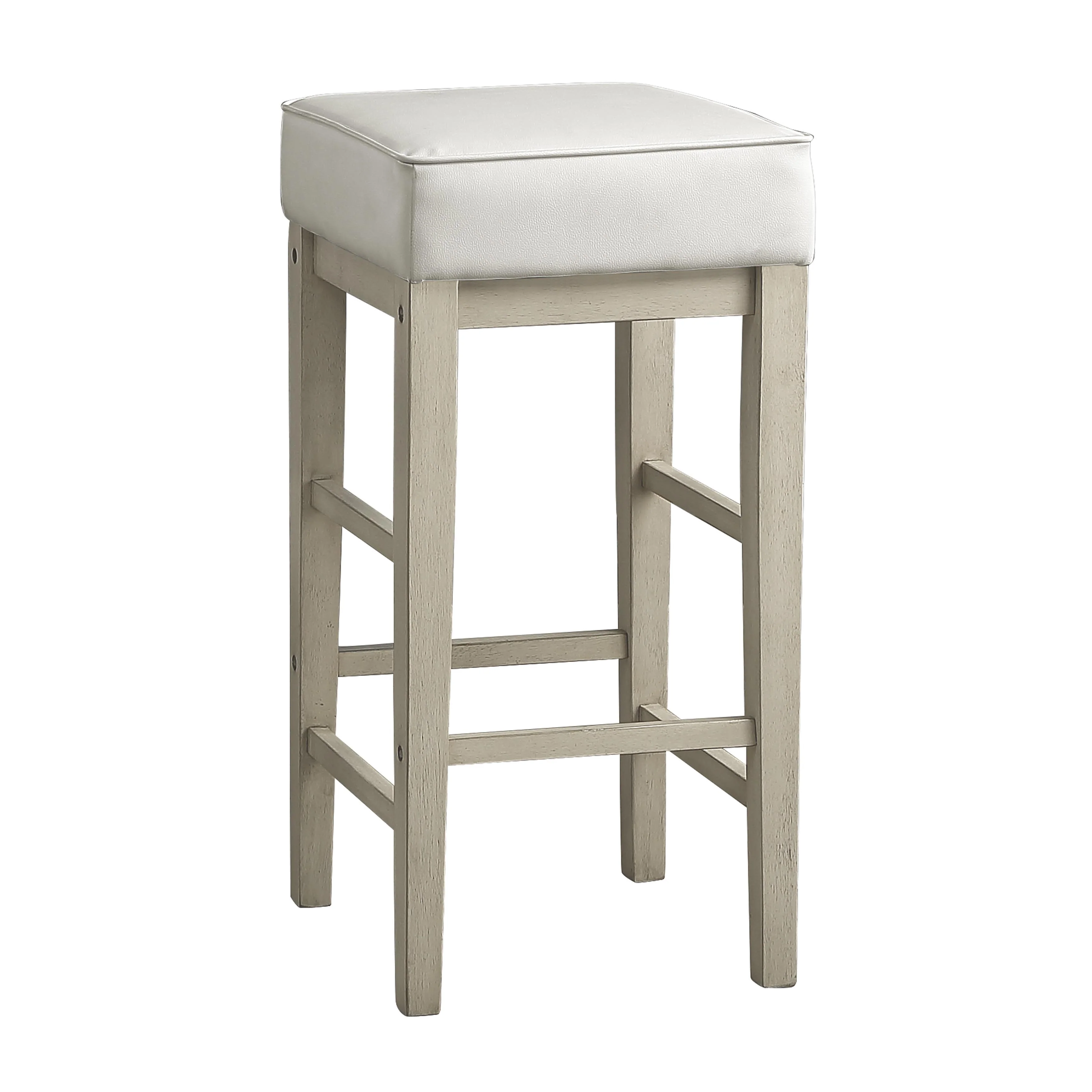 Homelegance Pittsville 5684WH-29 Pub Height Stool - Image 1