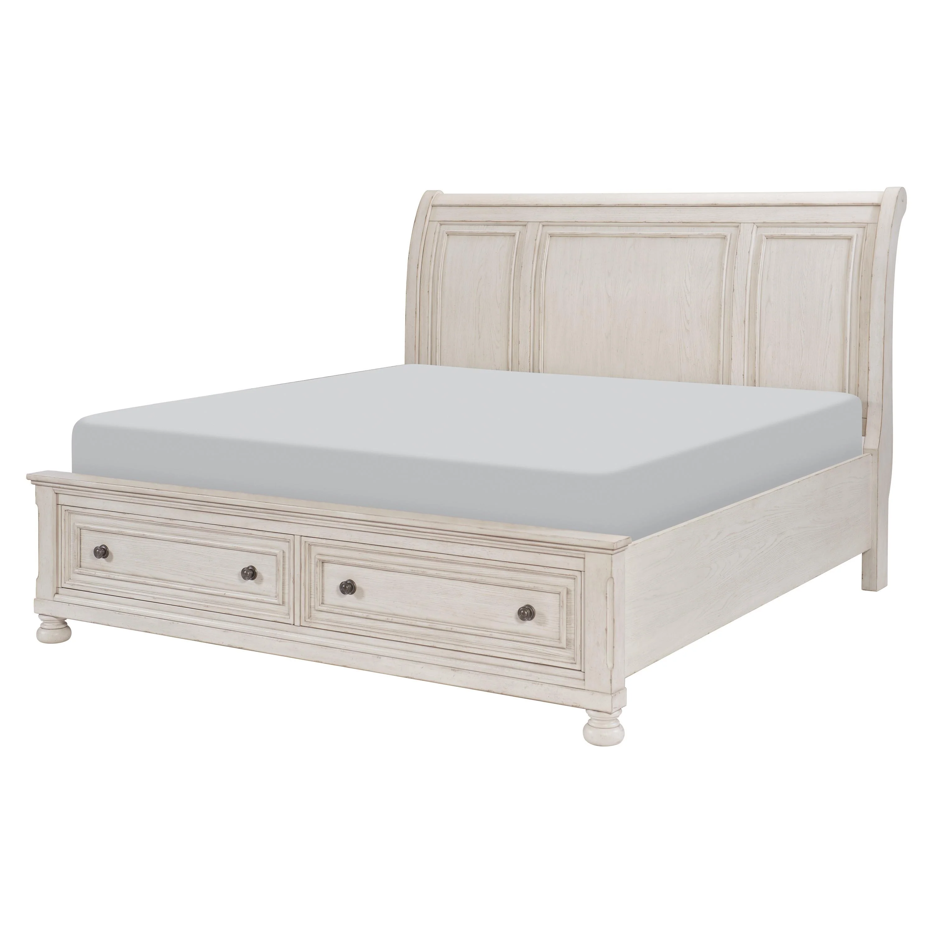 Homelegance Bethel 2259W-1* Queen Platform Bed with Footboard Storage - Image 2
