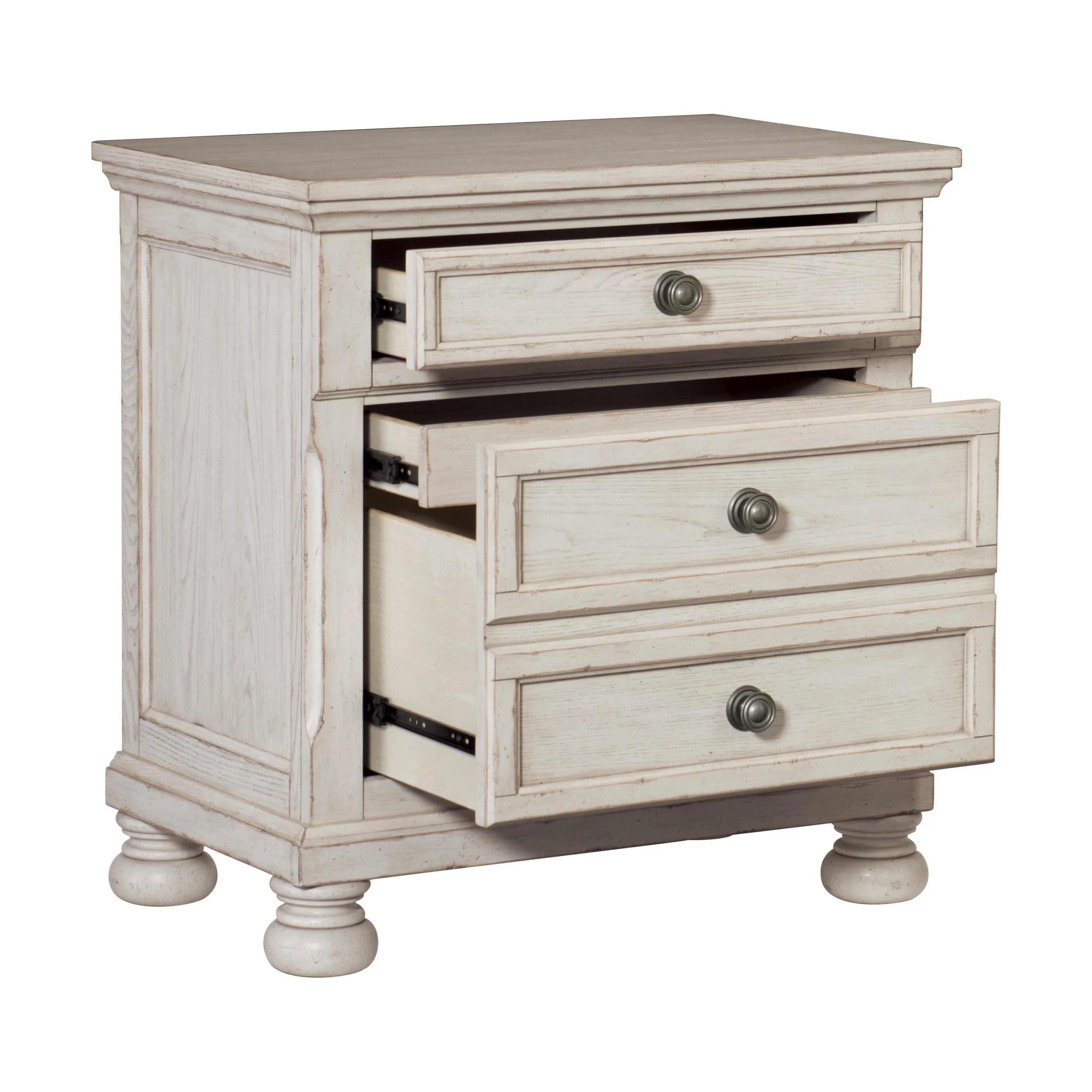 Homelegance Bethel 2259W-4 Night Stand, Hidden Drawer - Image 3