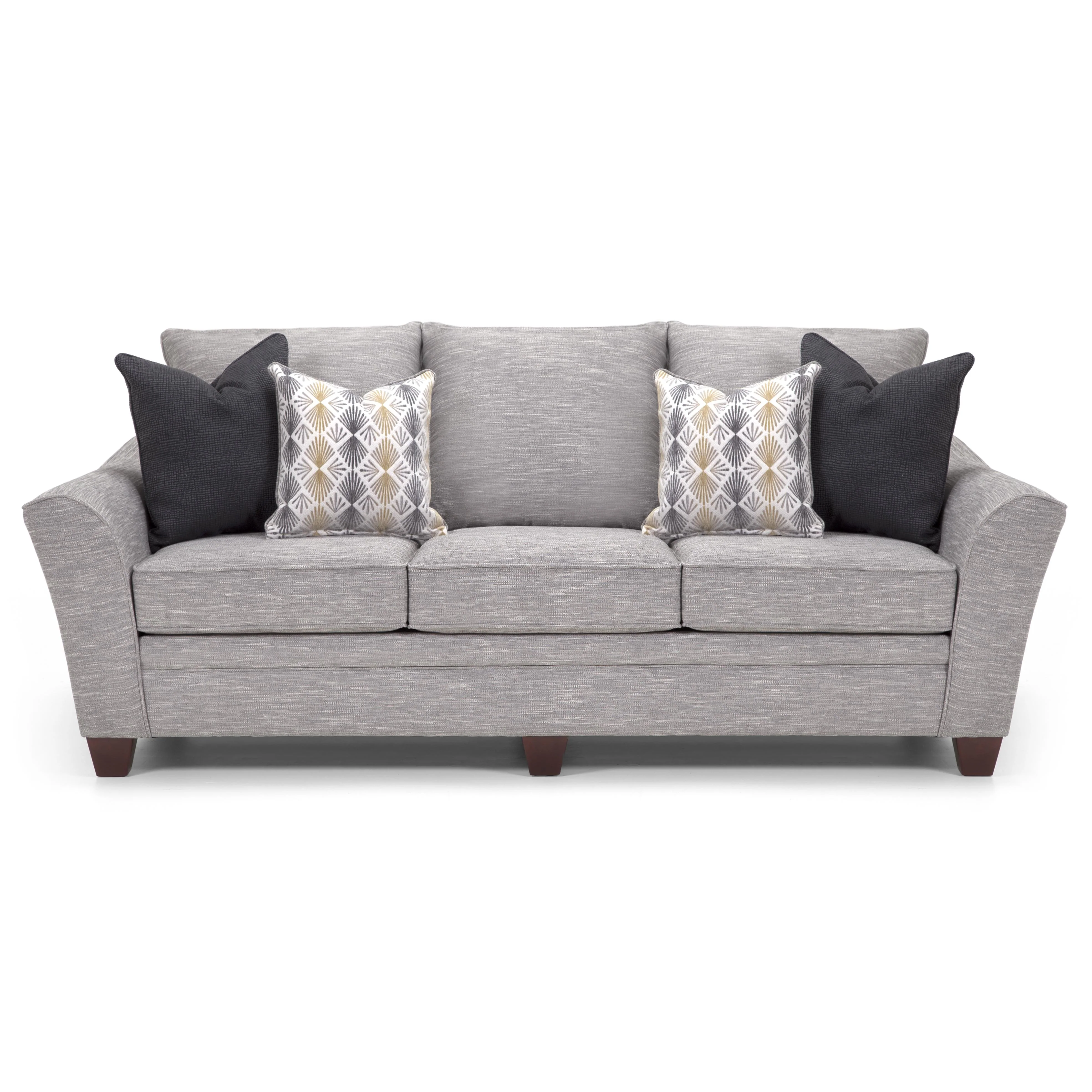 Franklin Springer Stationary Fabric Sofa 91040 3510-05 - Image 1