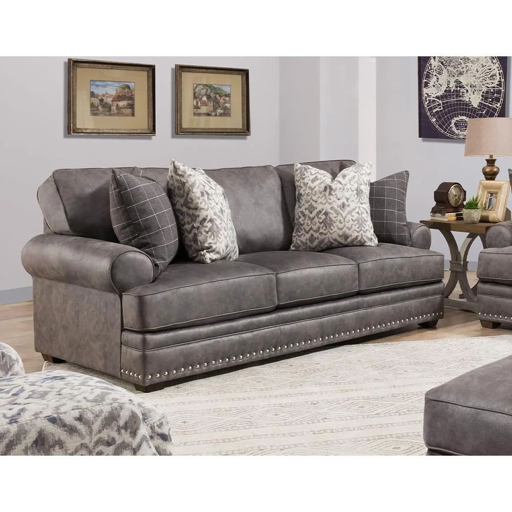 Franklin McClain Stationary Fabric Sofa 91440 1908-05 - Image 1