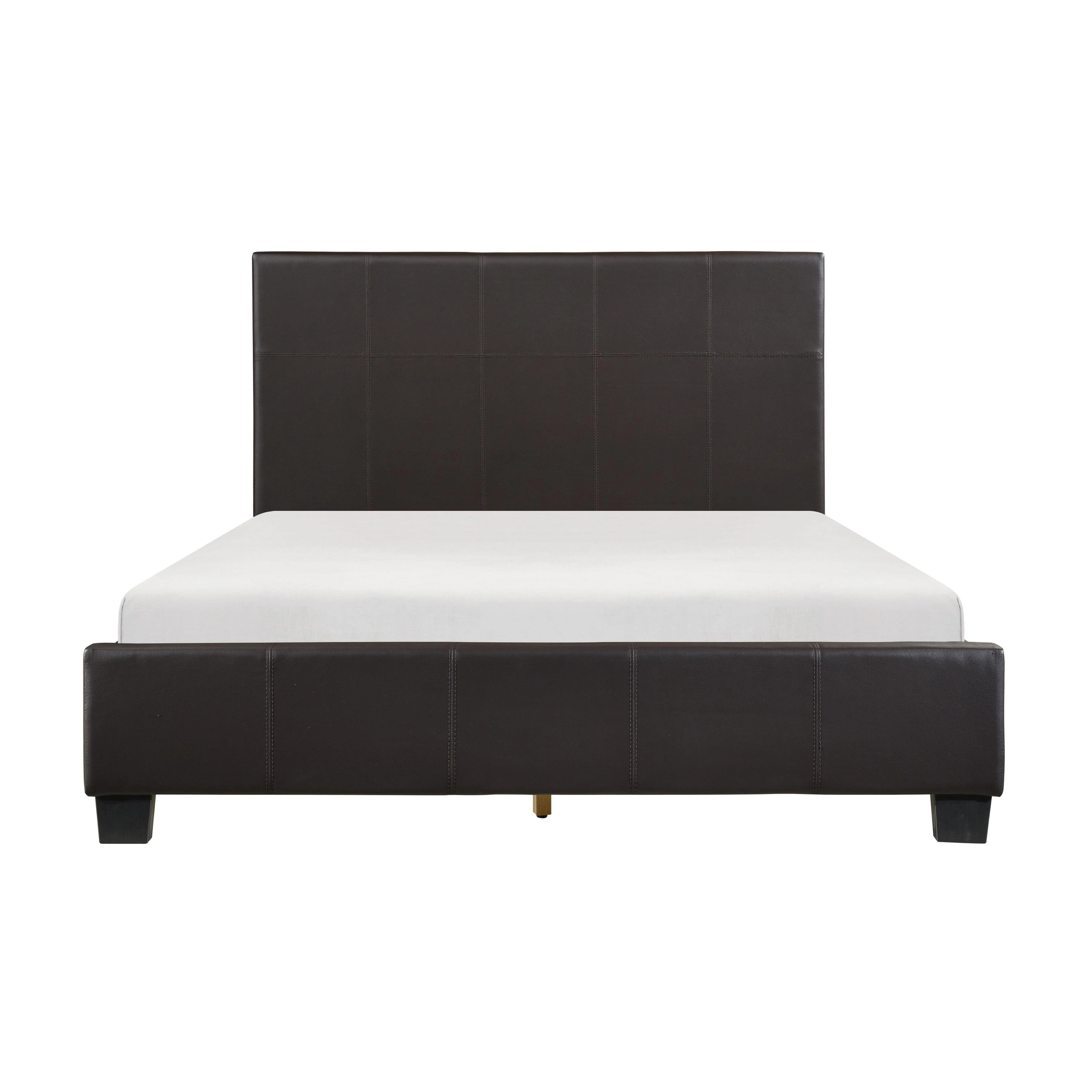 Homelegance Lorenzi 2220DBR-1* Queen Platform Bed - Image 1