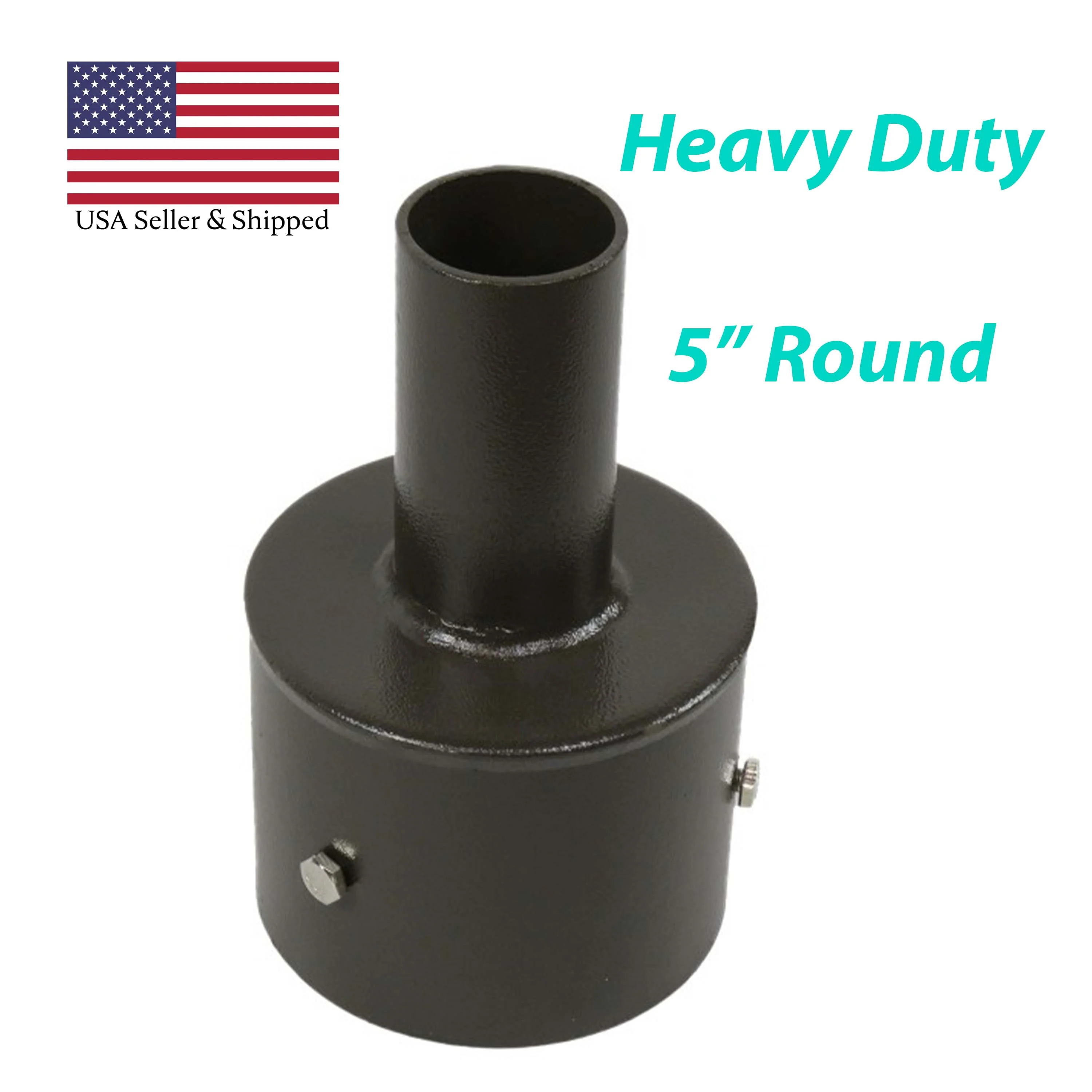 Tenon Adapter for 5 Inch Round Pole - Image 2