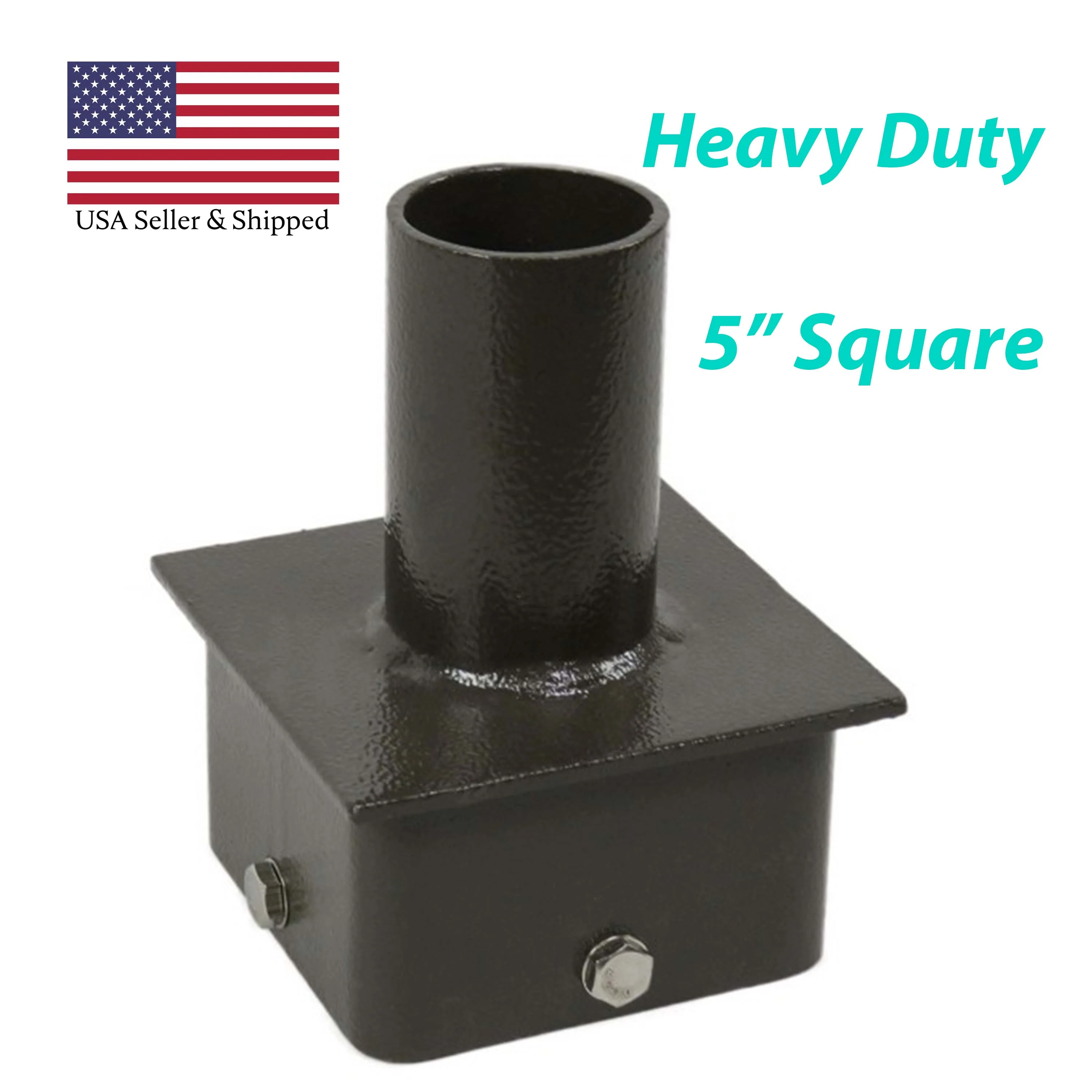 Tenon Adapter for 5 Inch Square Pole - Image 2