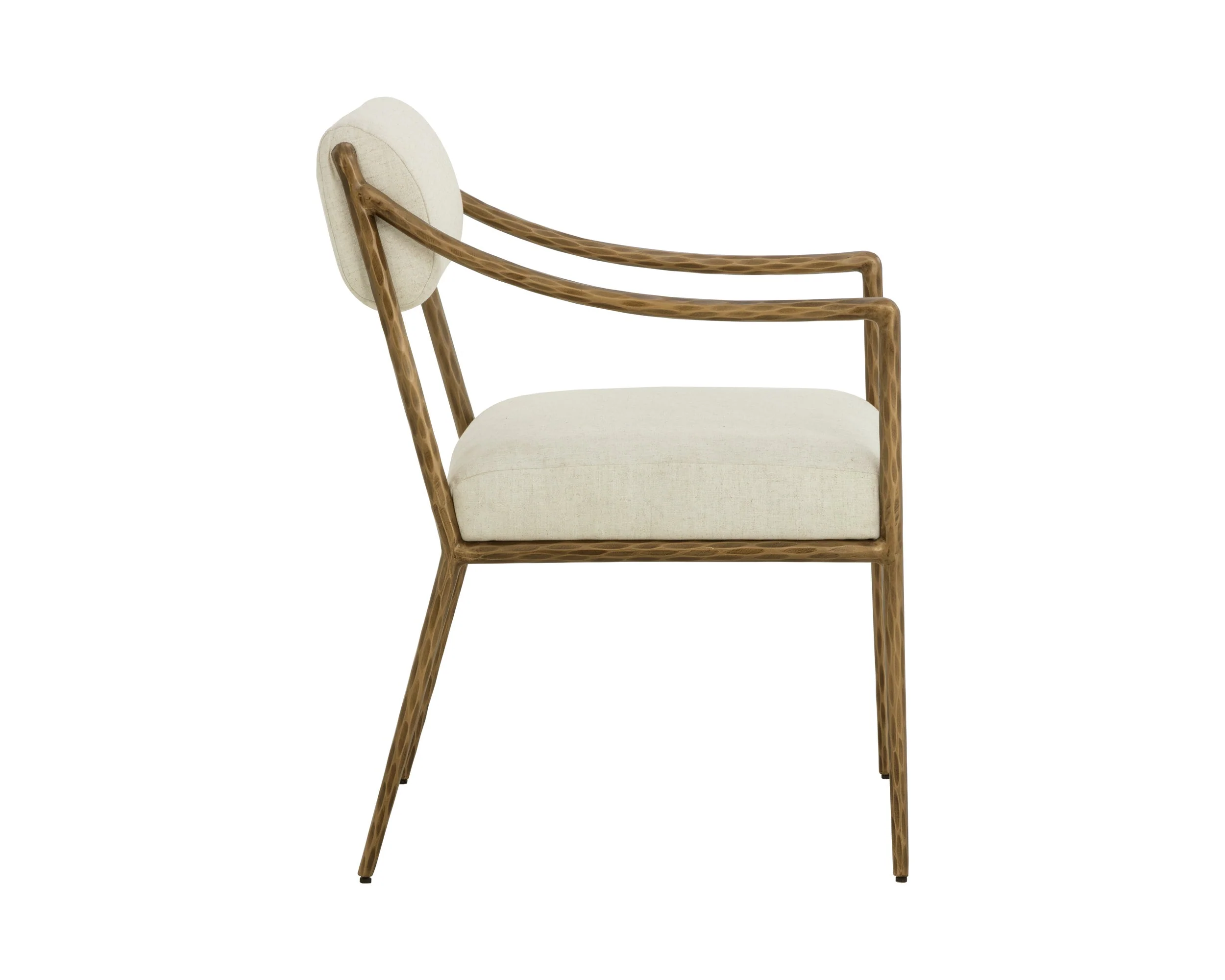 Leticia Dining Armchair - Geralt Linen - Image 3