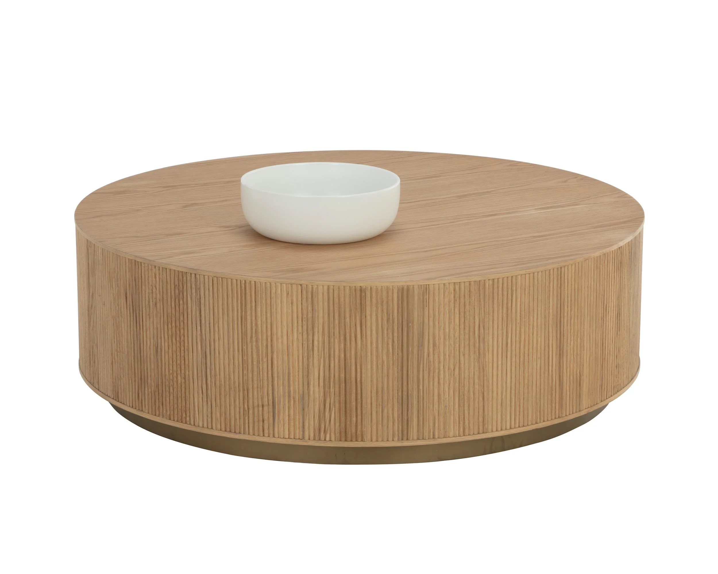 Kalla Coffee Table – Round – Rustic Oak
