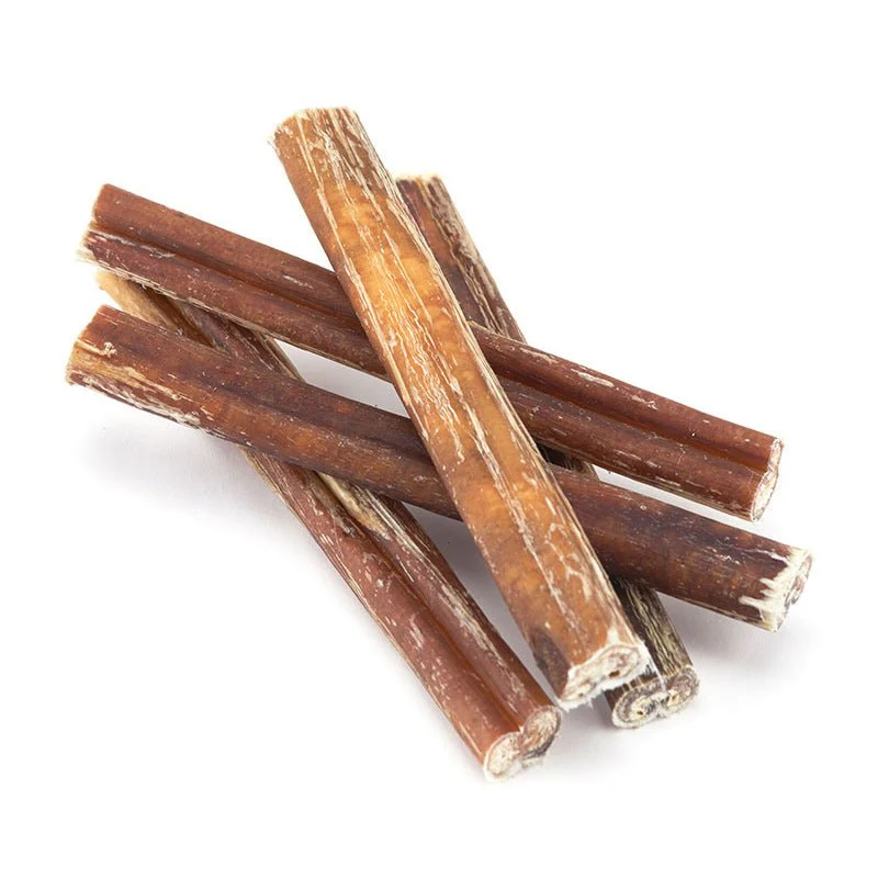 6" Bully Sticks Dog Treats – Air-Dried, Odor-Free, Resealable Bag - Image 2