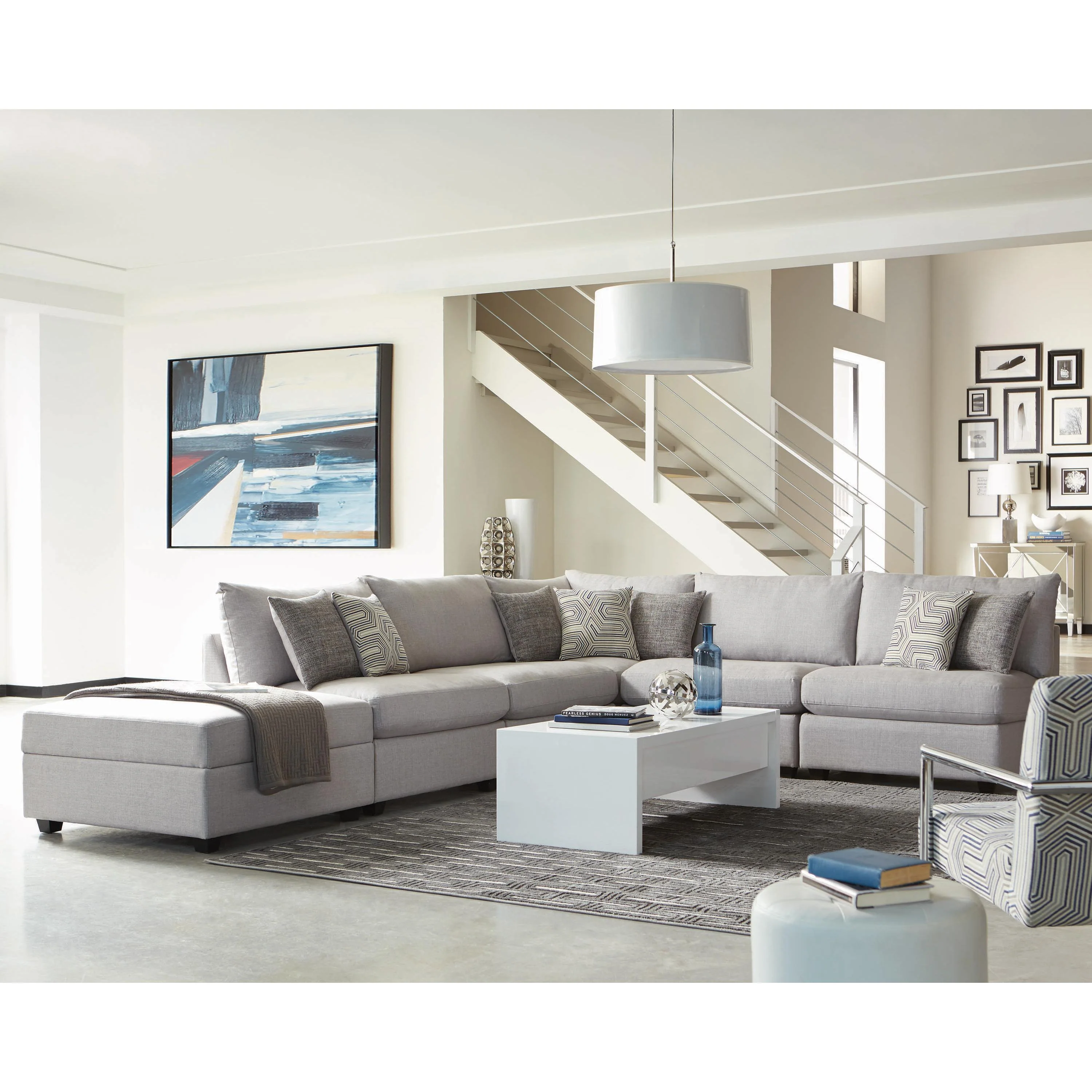 Coaster Furniture Cambria 5515 6 pc Sectional - Image 1