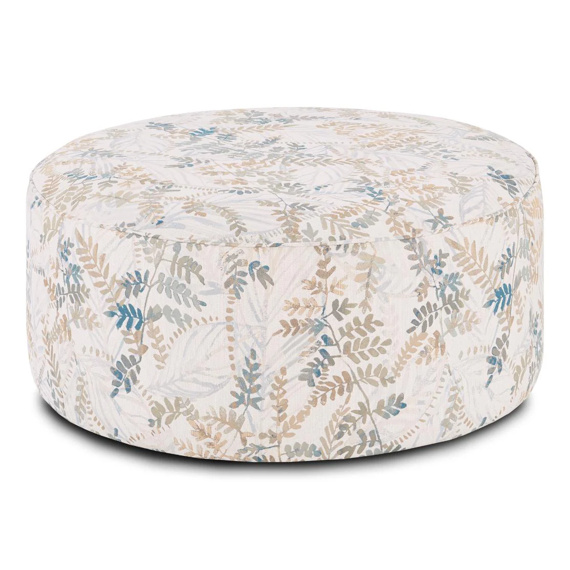 Fusion Furniture Fabric Ottoman 140 FETTY CITRUS - Image 1