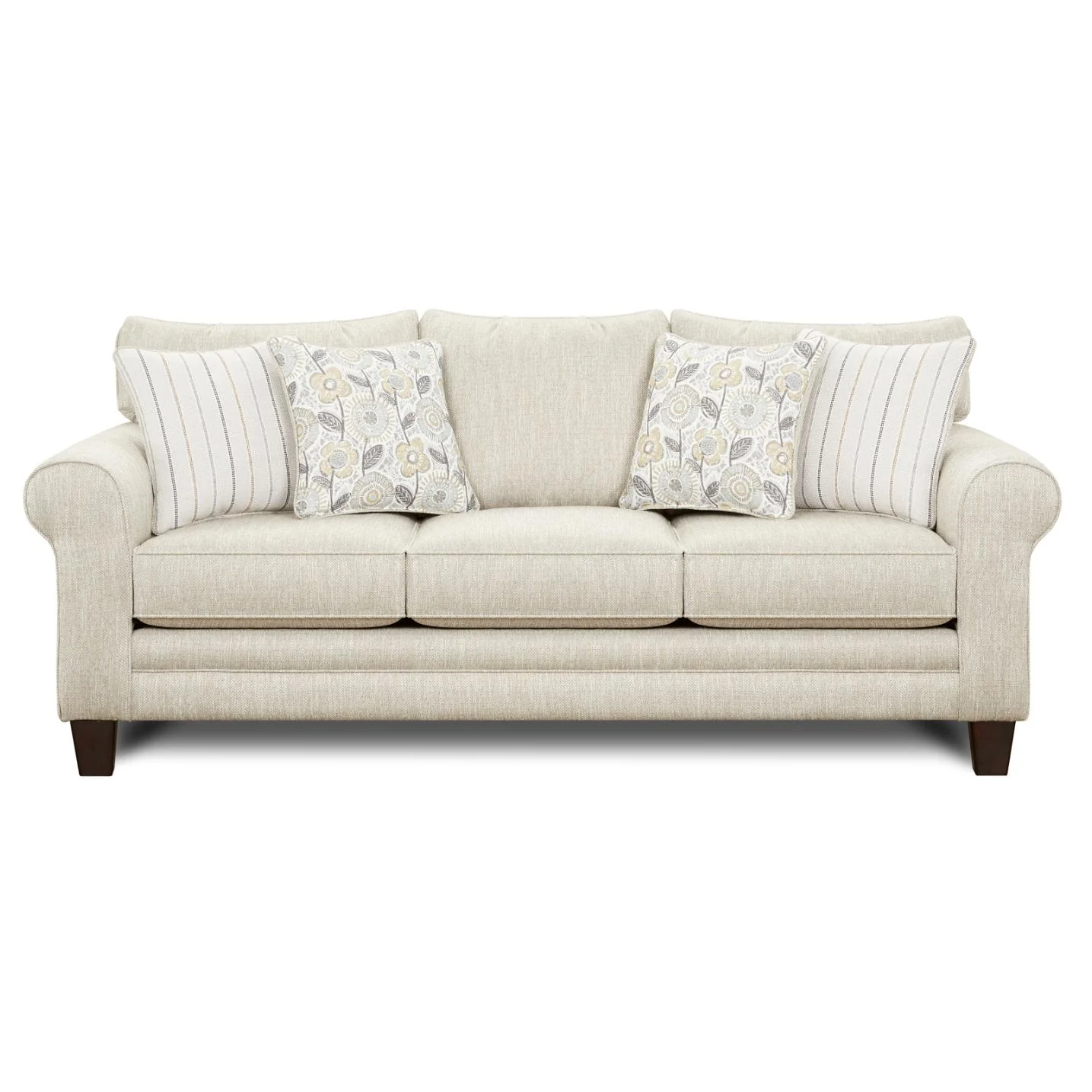 Fusion Furniture Fabric Sofabed 1144 VANDY HEATHER - Image 1