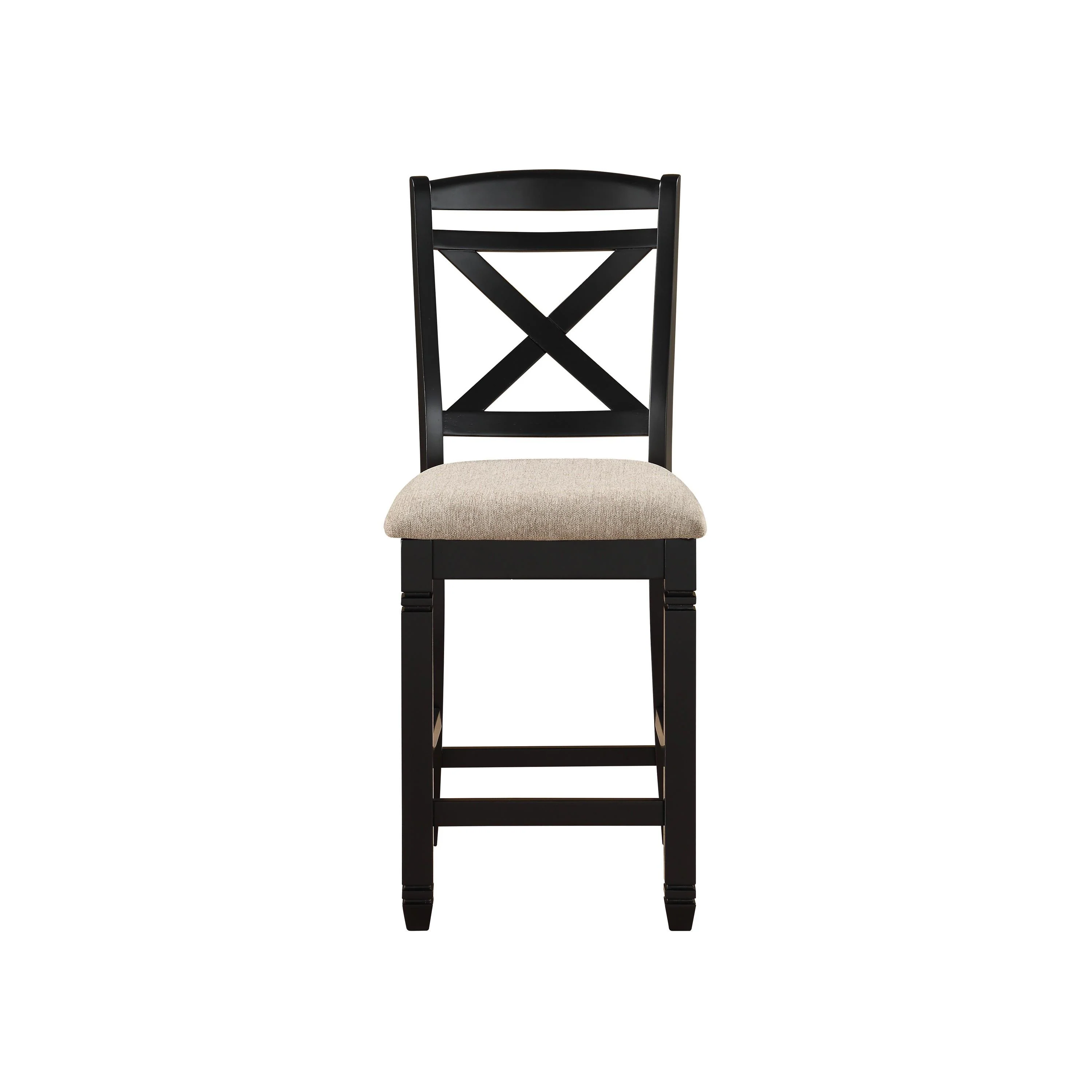 Homelegance Baywater 5705BK-24 Counter Height Chair - Image 1