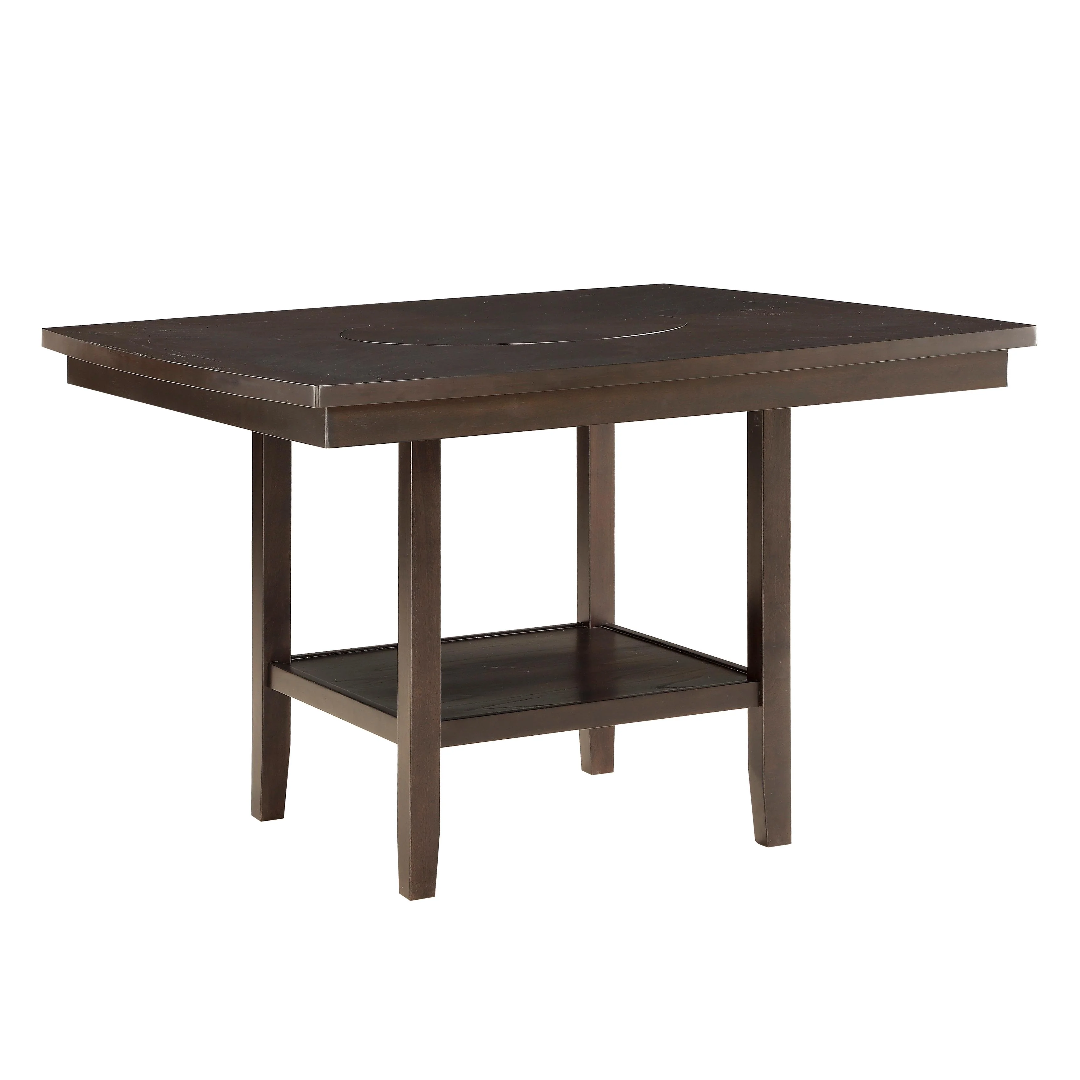 Homelegance Balin 5716-36 Counter Height Table with Lazy Susan - Image 2