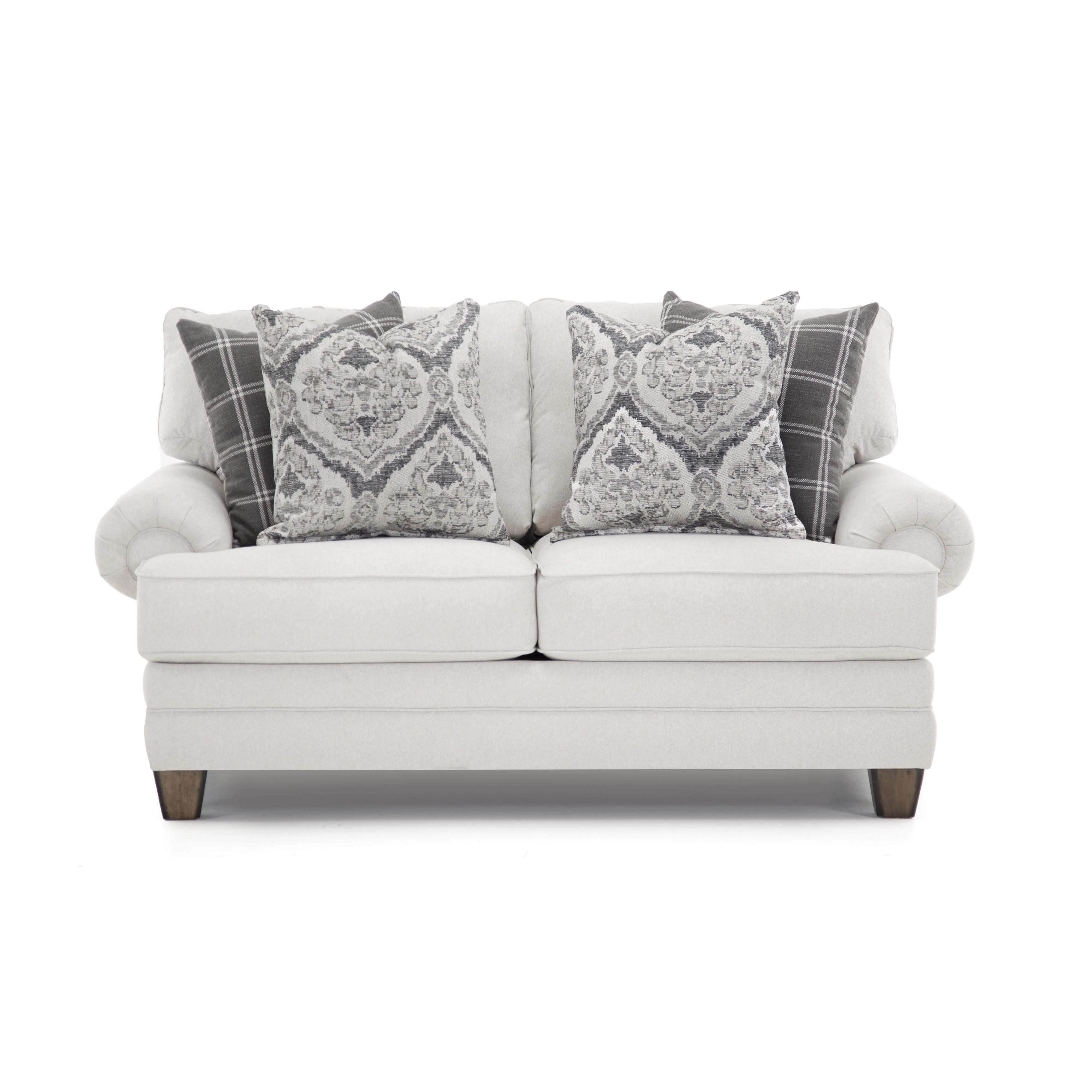 Franklin Walden Stationary Fabric Loveseat 957-20 3903-27 - Image 1