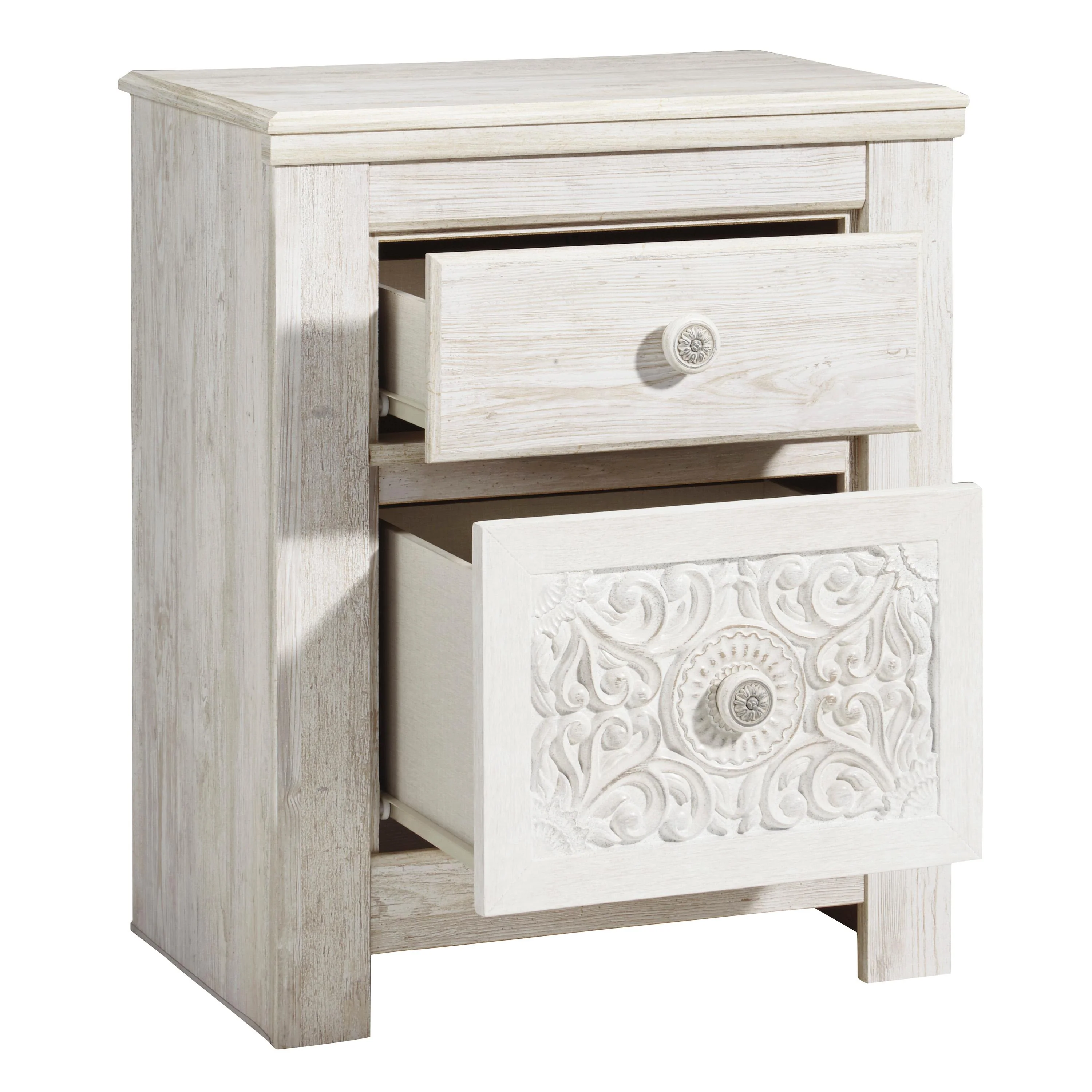 Signature Design by Ashley Paxberry B181-92 Two Drawer Night Stand - Image 2