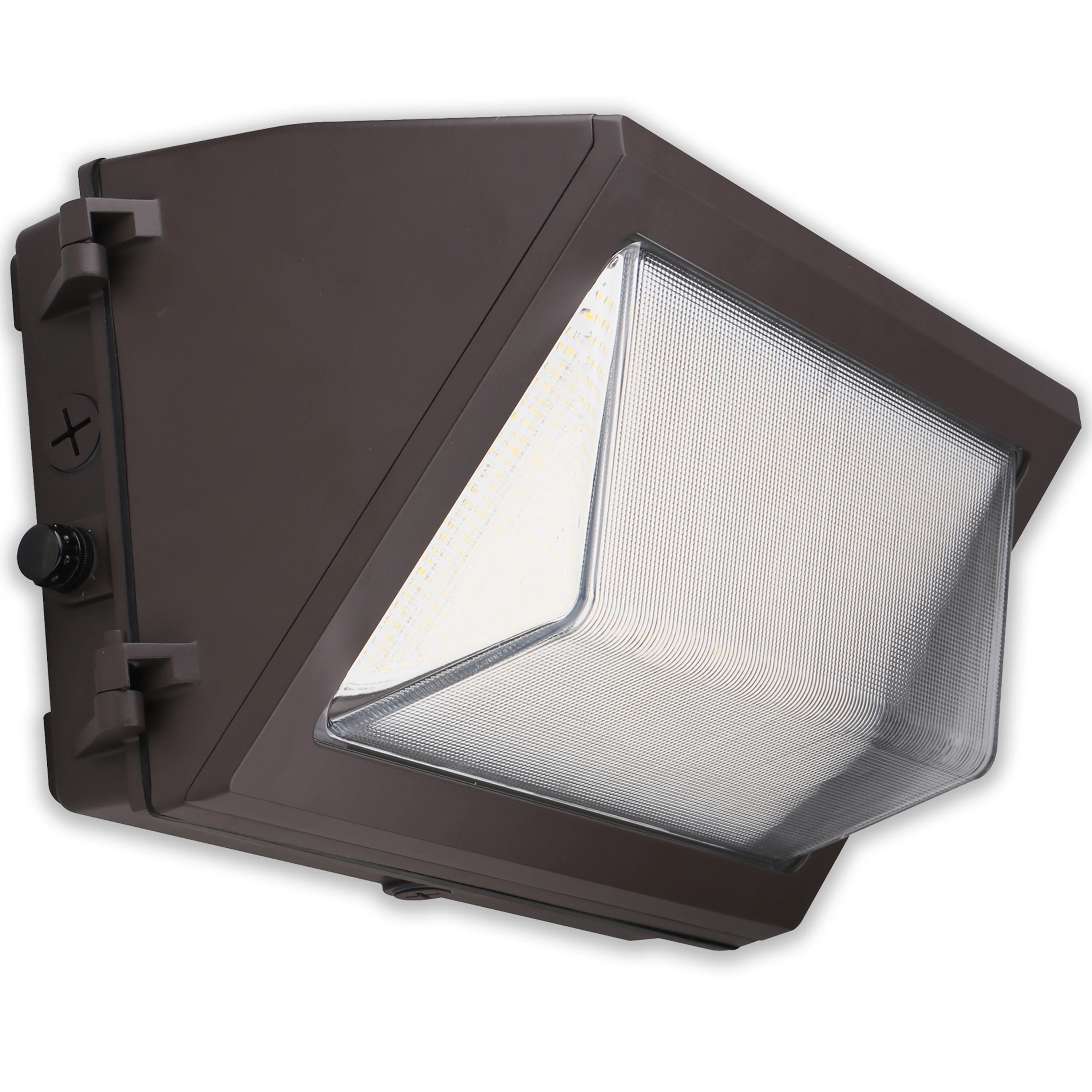 60W Wall Pack With Photocell- Battery Backup 8700 lumens - 5700K - IP65 UL-Listed #110 - Image 1