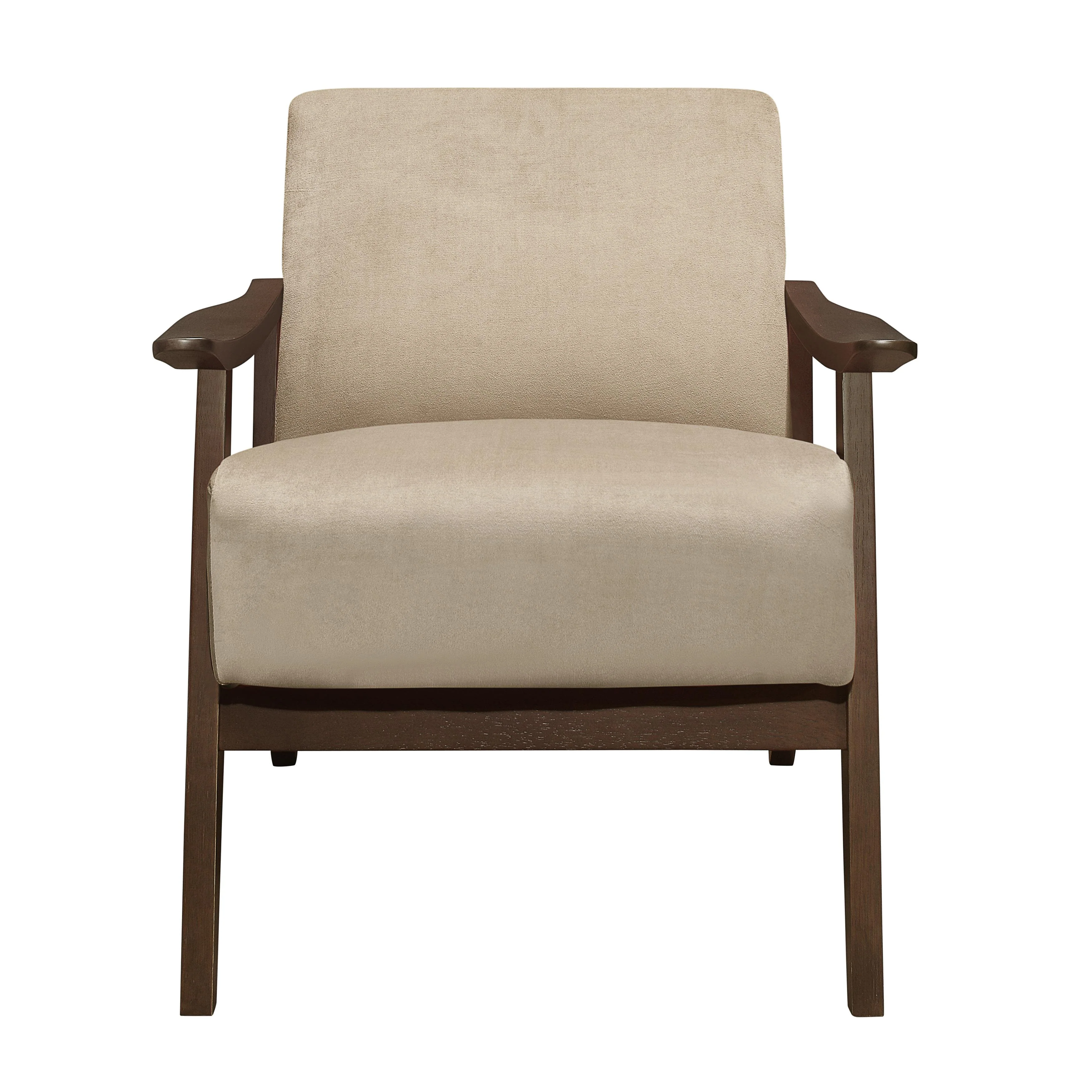 Homelegance Carlson 1032BR-1 Accent Chair - Light Brown - Image 2