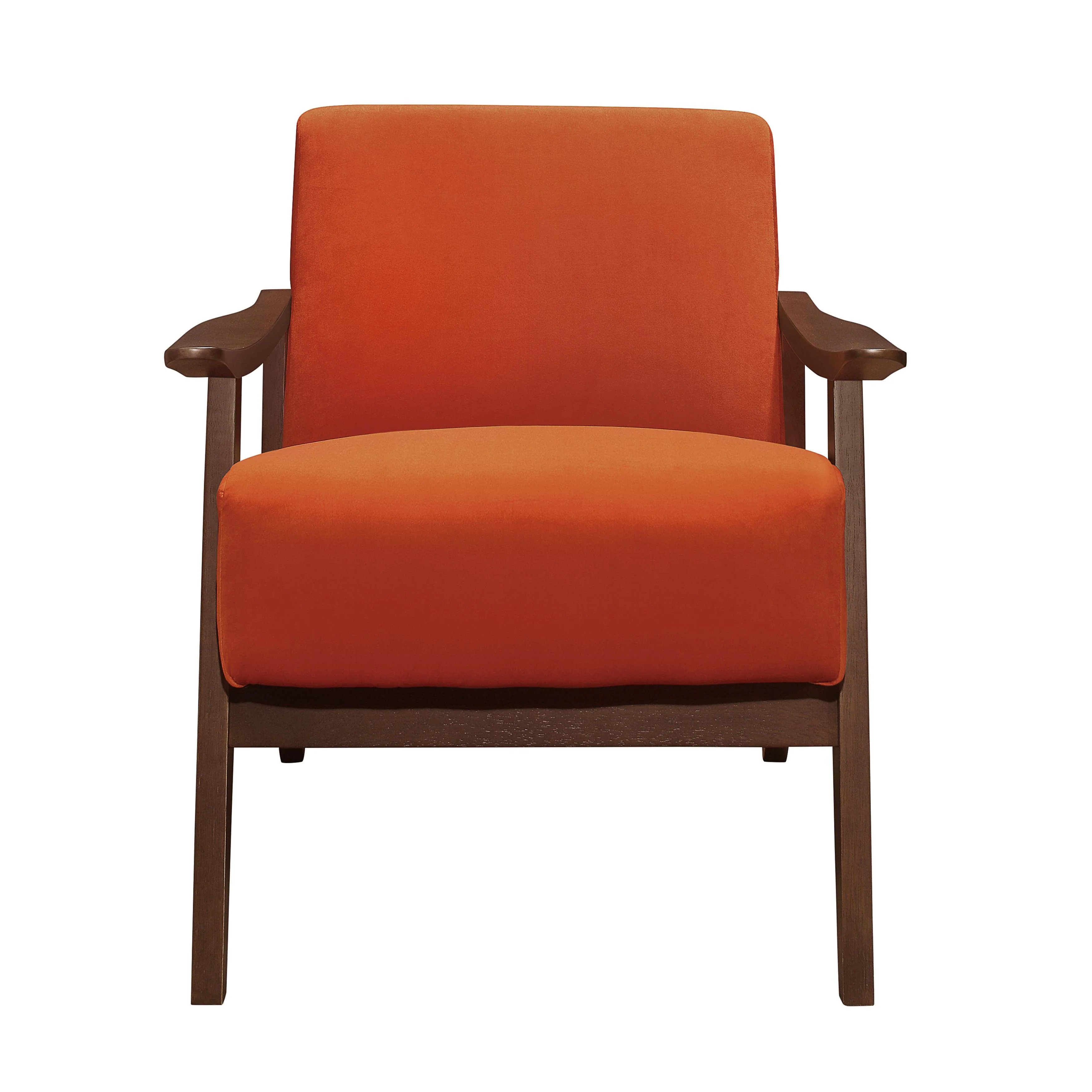 Homelegance Carlson 1032RN-1 Accent Chair - Orange - Image 2