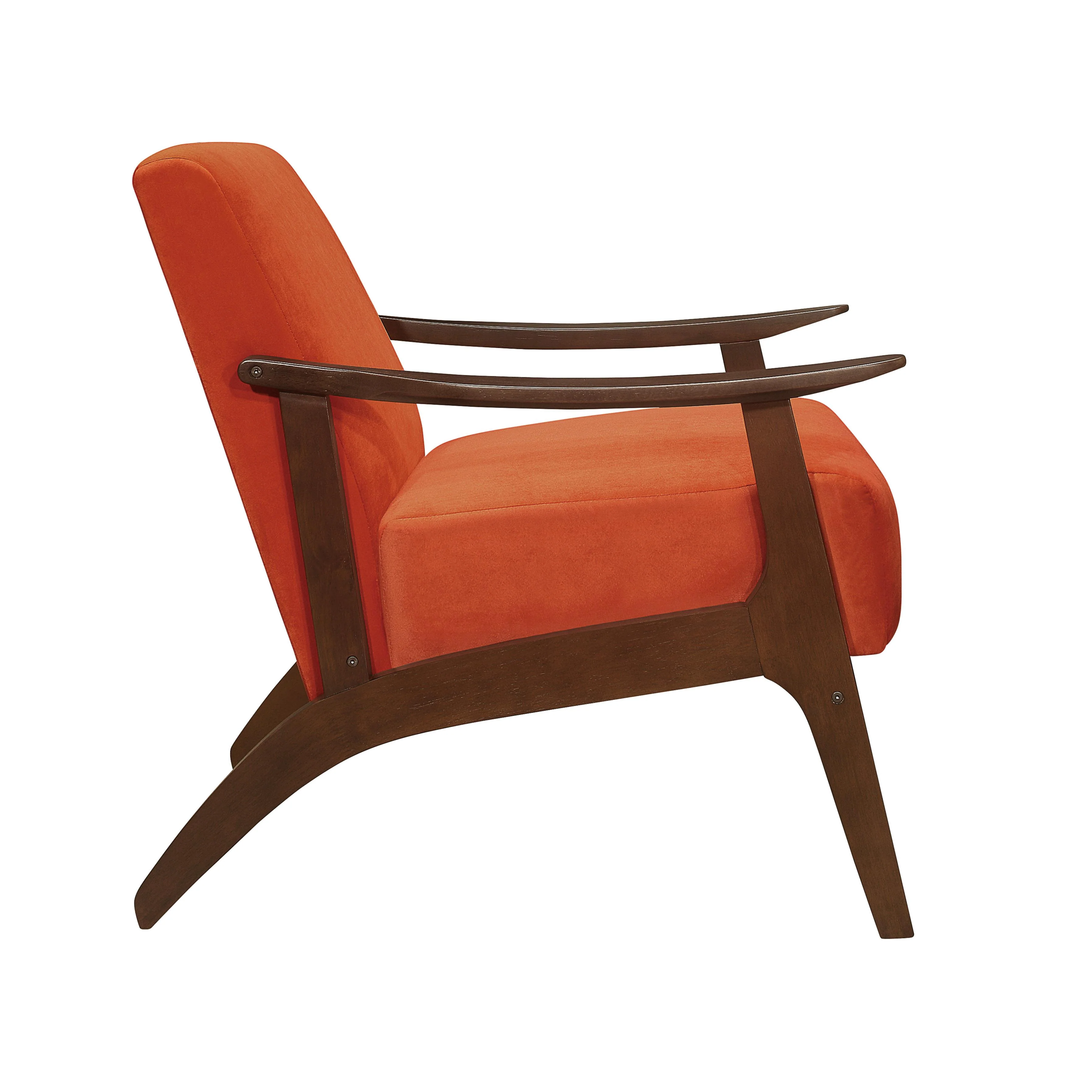 Homelegance Carlson 1032RN-1 Accent Chair - Orange - Image 3