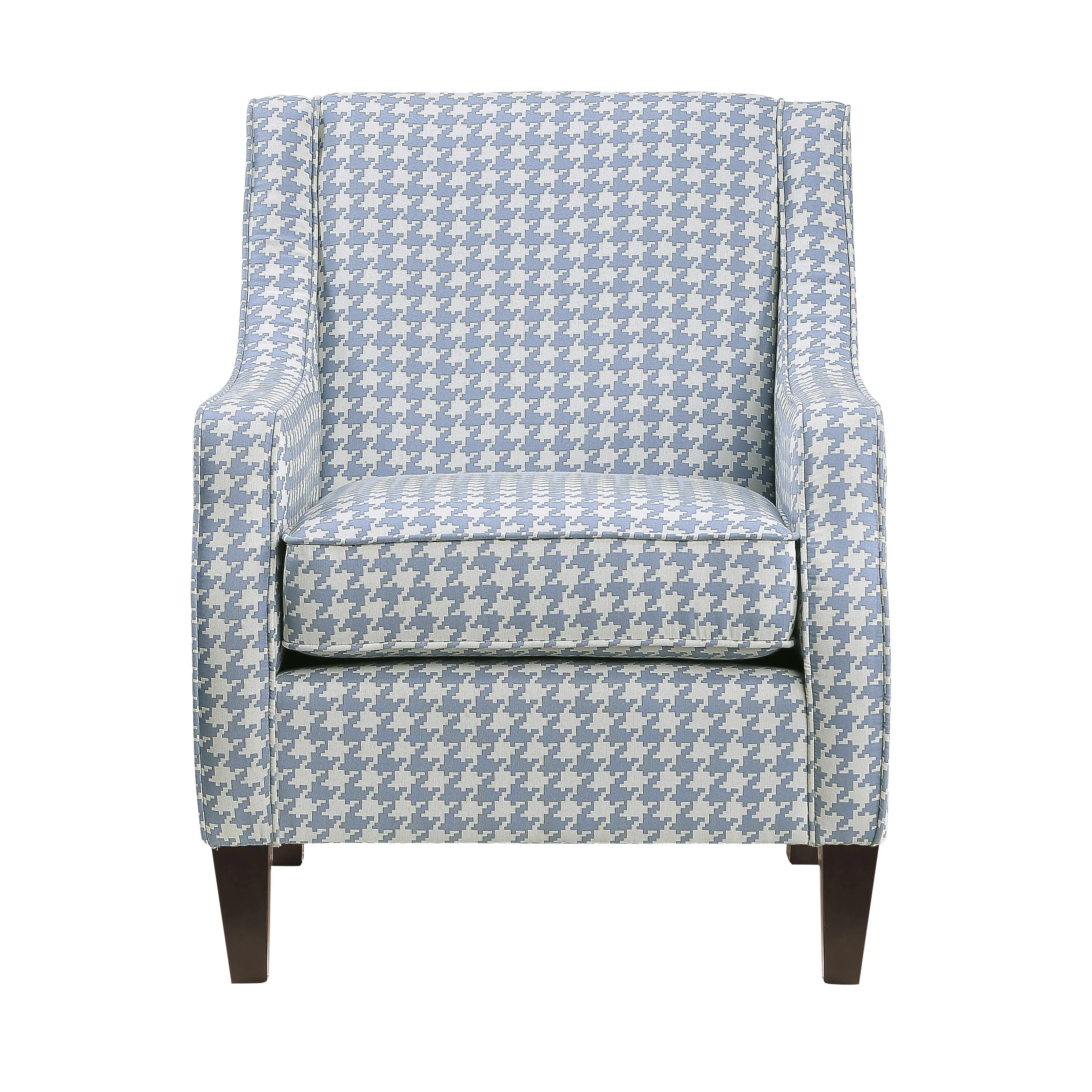 Homelegance Fischer Stationary Fabric Accent Chair 1110BU-1 - Image 1