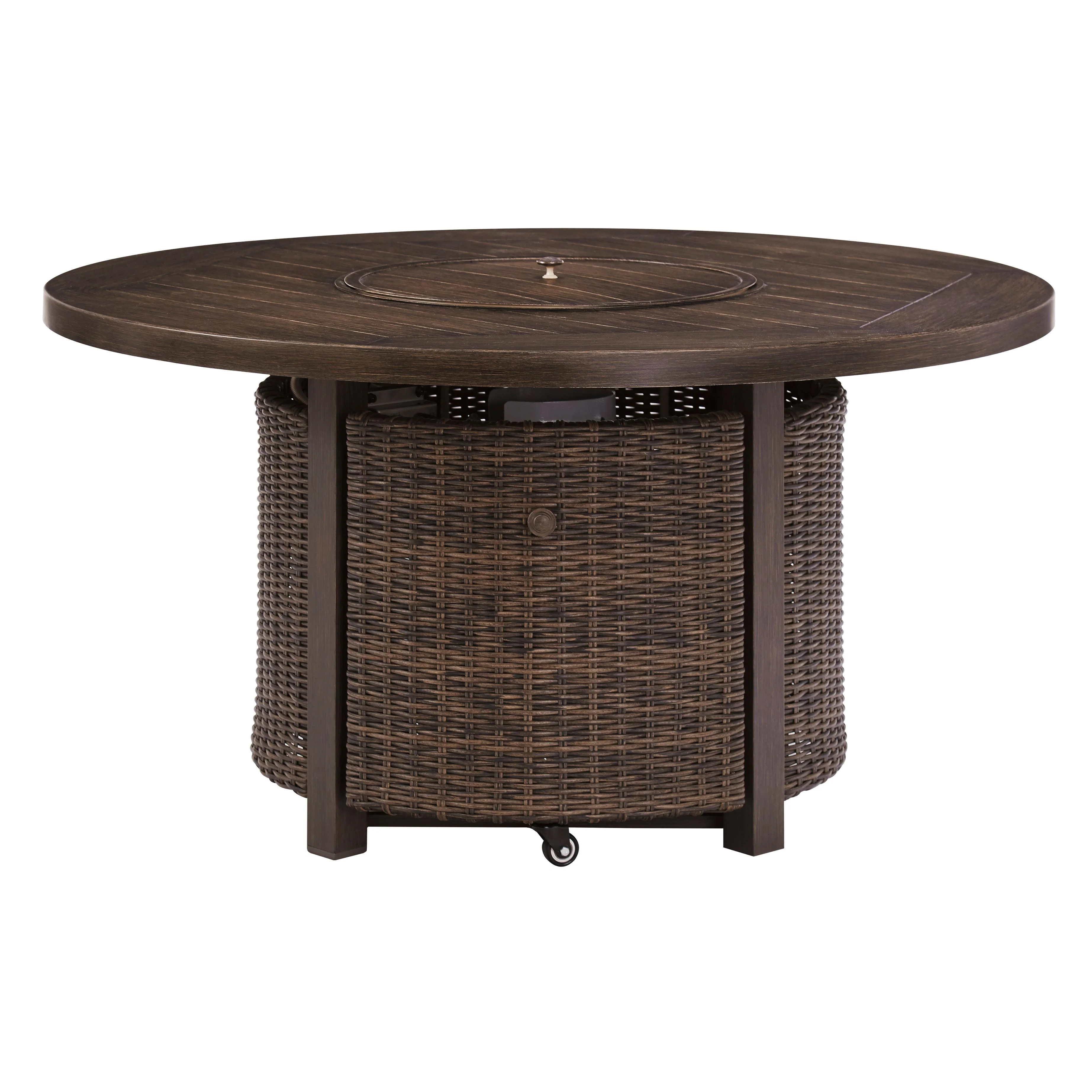 Signature Design by Ashley Paradise Trail P750-776 Round Fire Pit Table - Image 3