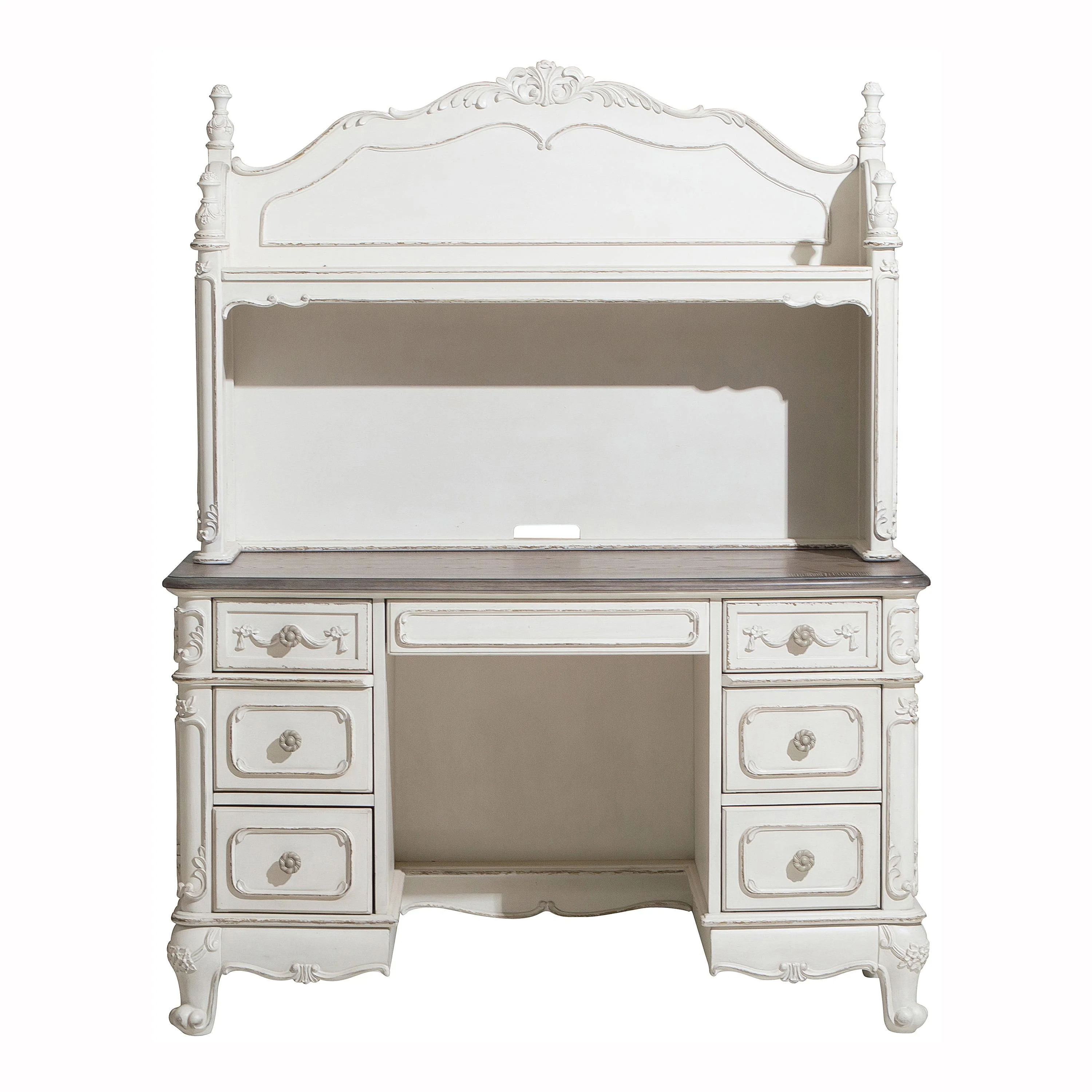 Homelegance Cinderella 1386NW-10* Writing Desk with Hutch