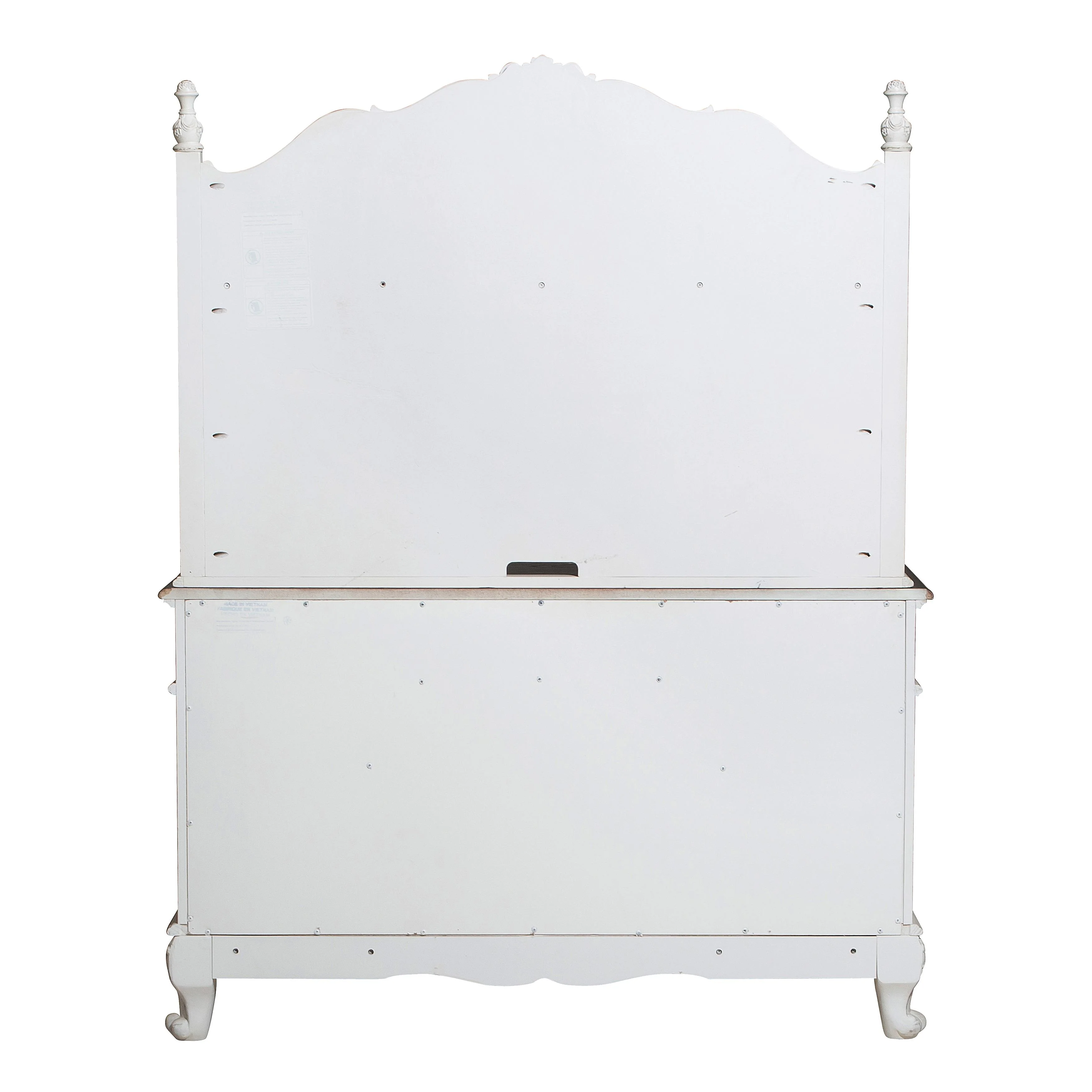 Homelegance Cinderella 1386NW-10* Writing Desk with Hutch - Image 3
