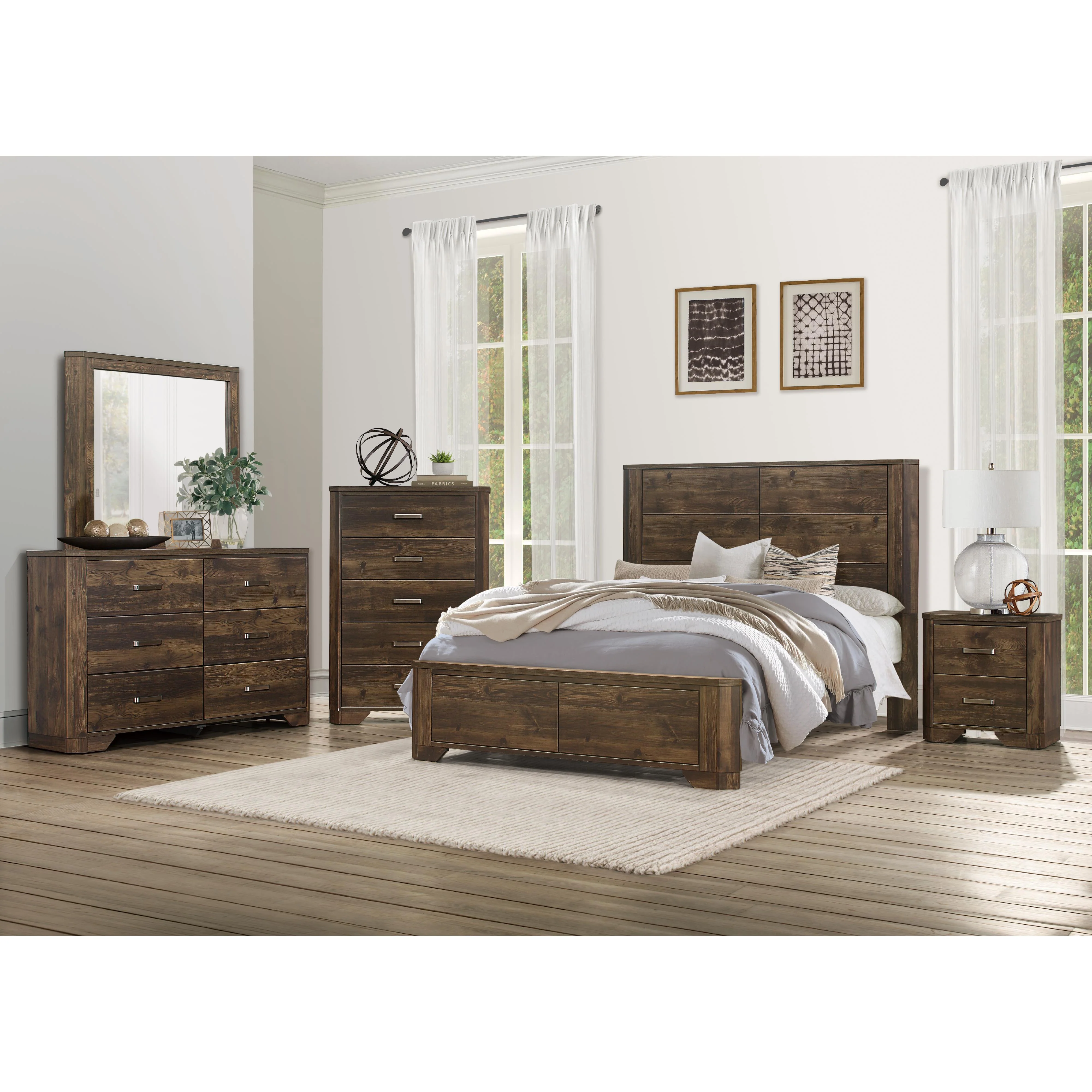 Homelegance Jocelyn King Panel Bed 1509K-1EK* - Image 3