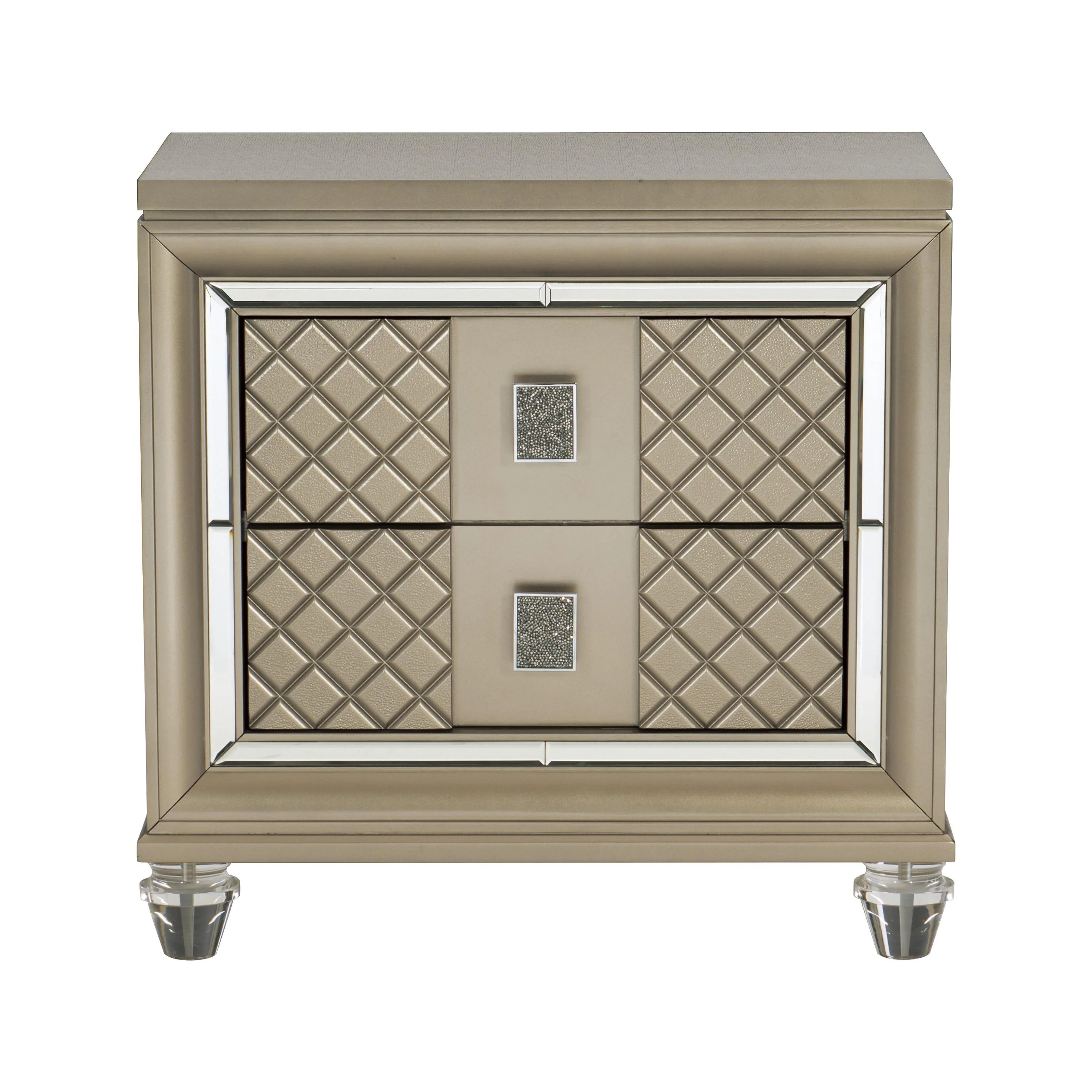 Homelegance Loudon 2-Drawer Nightstand 1515-4 - Image 1