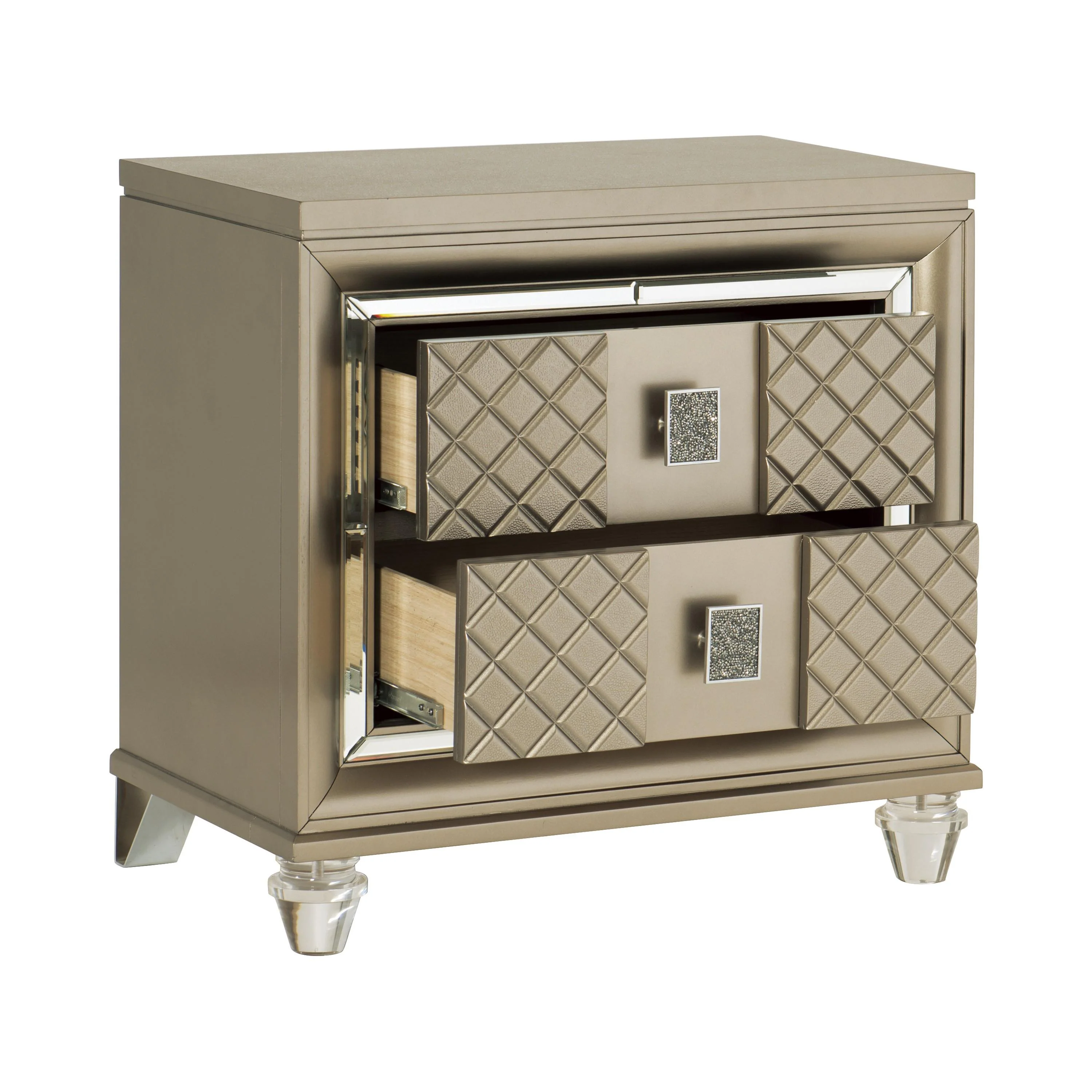 Homelegance Loudon 2-Drawer Nightstand 1515-4 - Image 3