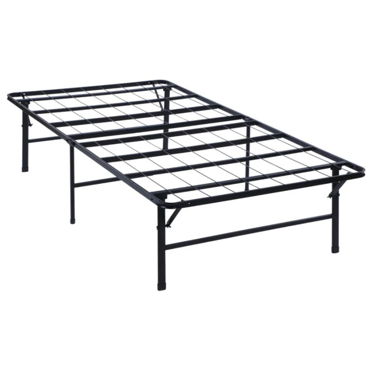 Coaster Furniture Mabel 305957T Metal Twin Mattress Support Platform Bed – Black