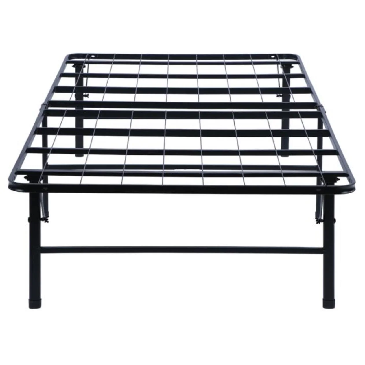 Coaster Furniture Mabel 305957KE Metal Eastern King Mattress Support Platform Bed - Black - Image 2