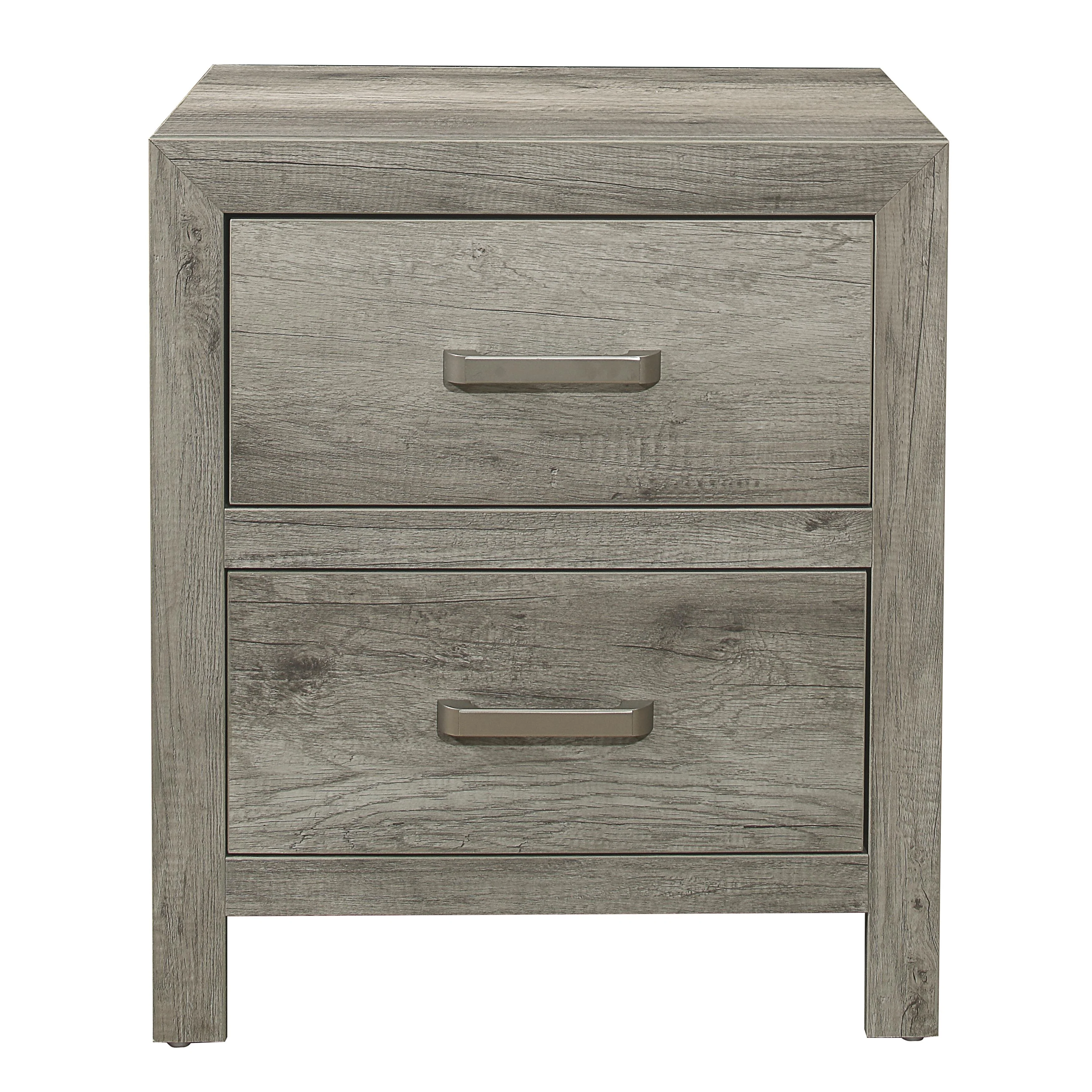 Homelegance Mandan 1910GY-4 Night Stand - Image 1