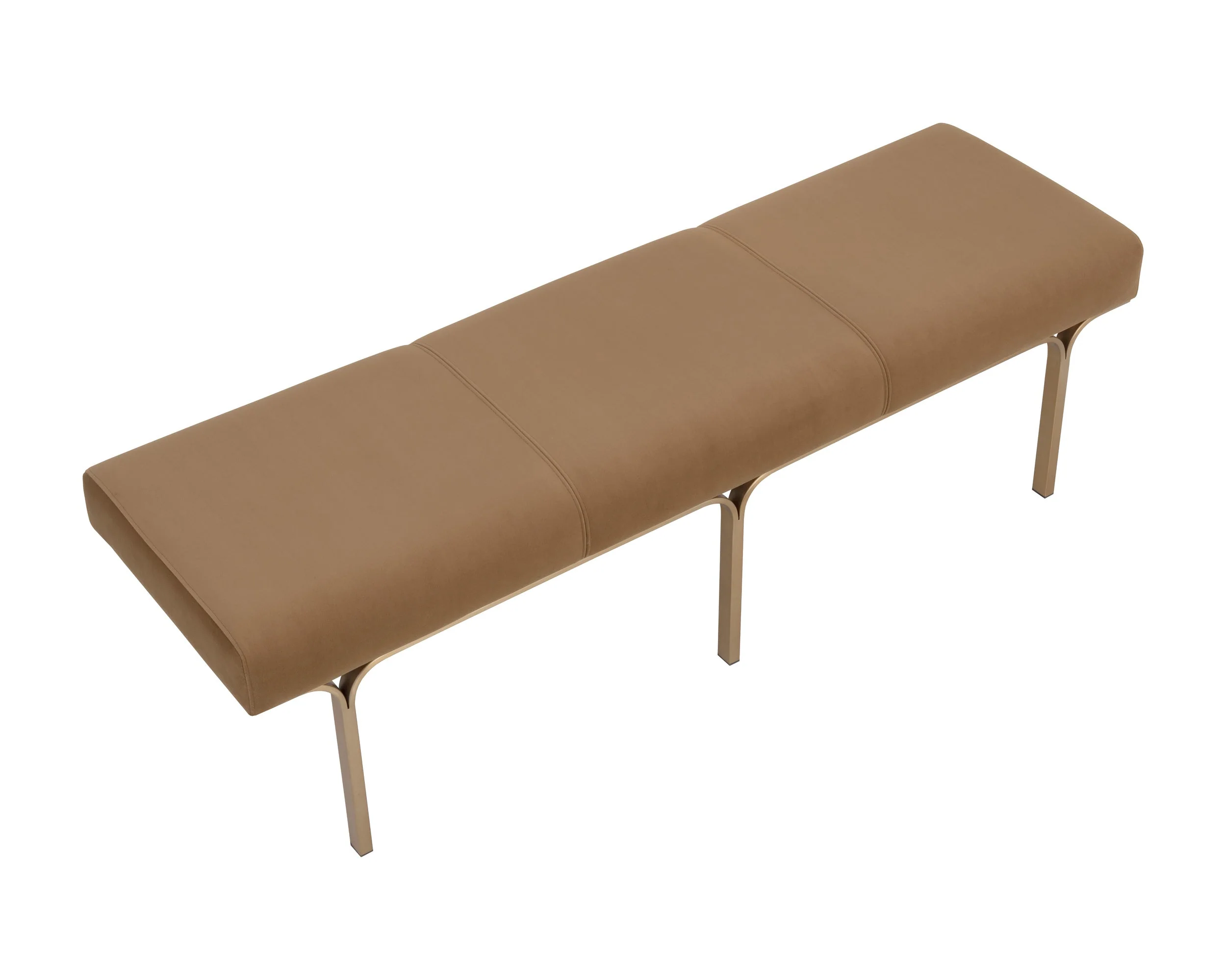 Nuvella Bench - Kona Camel - Image 3