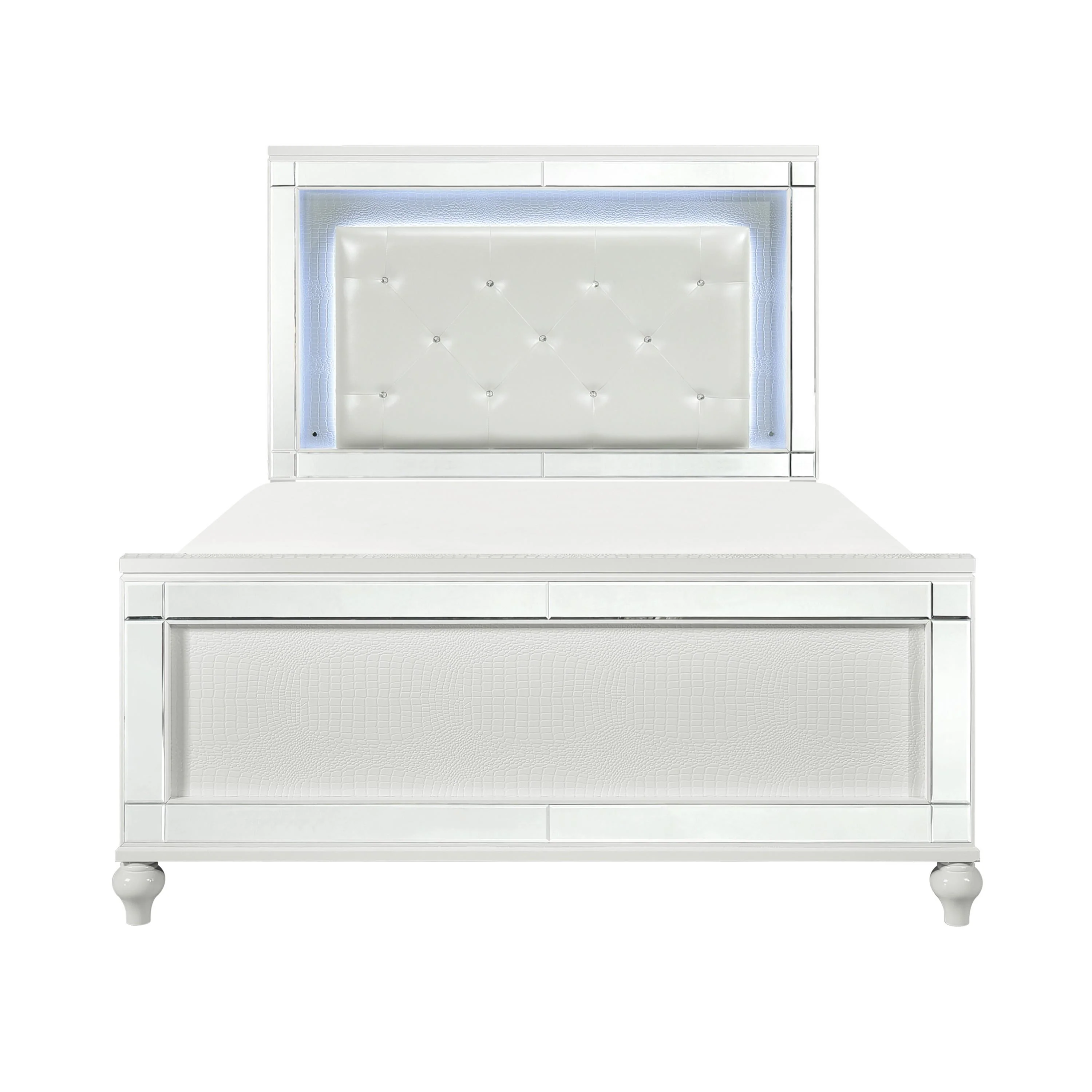 Homelegance Alonza 1845LED-1* Queen Bed, LED Lighting - Image 1