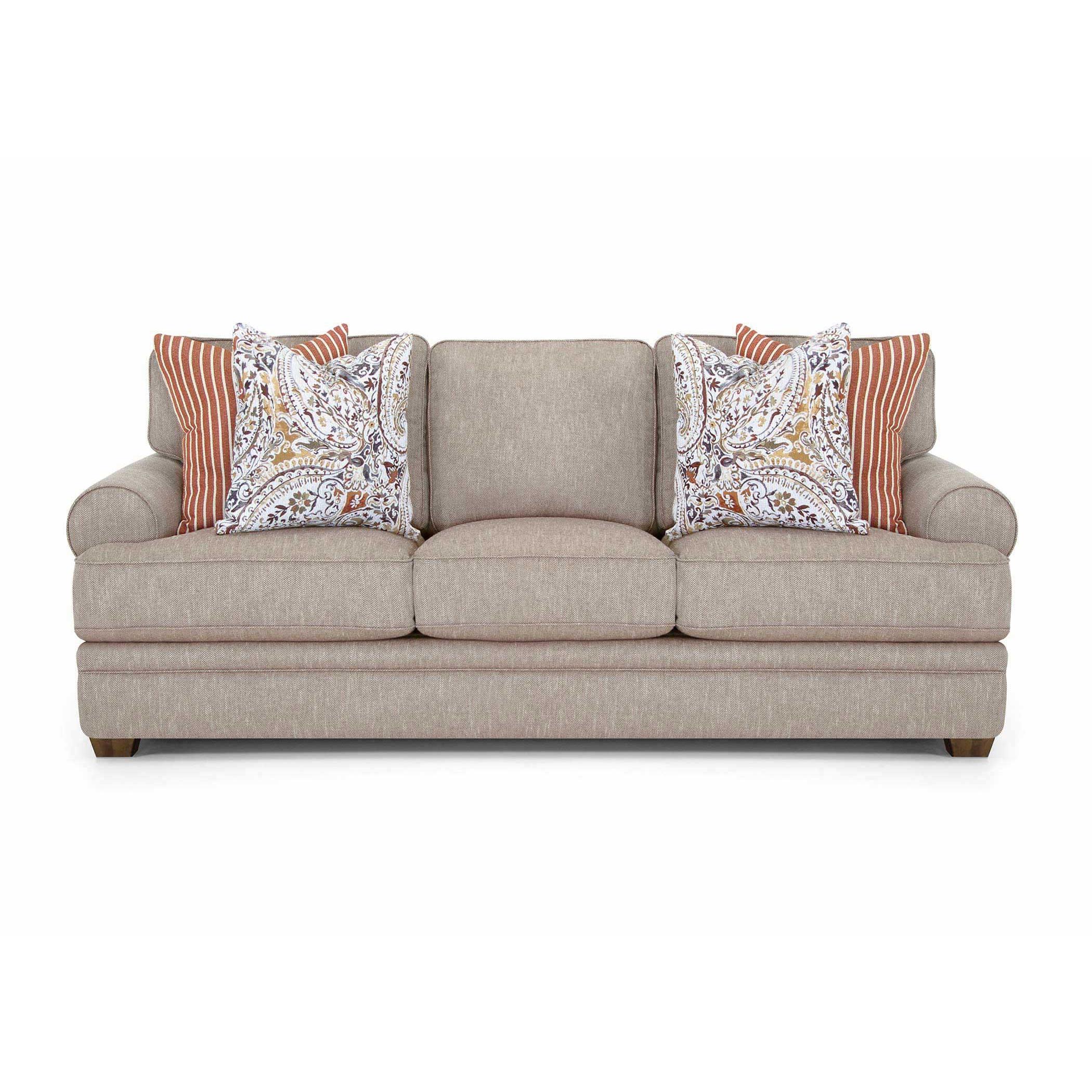 Franklin Vermont Stationary Fabric Sofa 91540 3912-23 - Image 1
